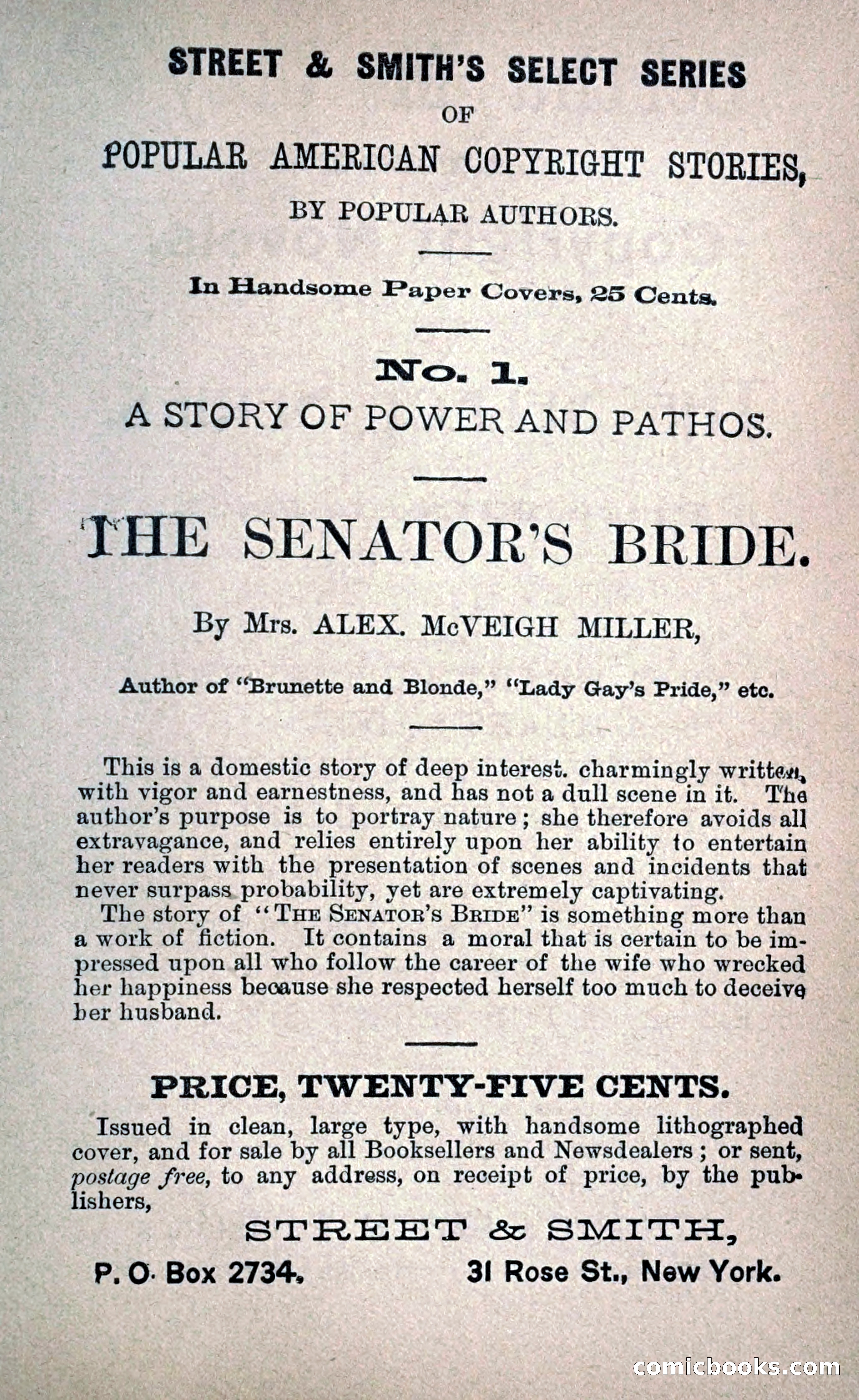 At a Girl's Mercy, or, The Fortunes of War — page 234 of 253
