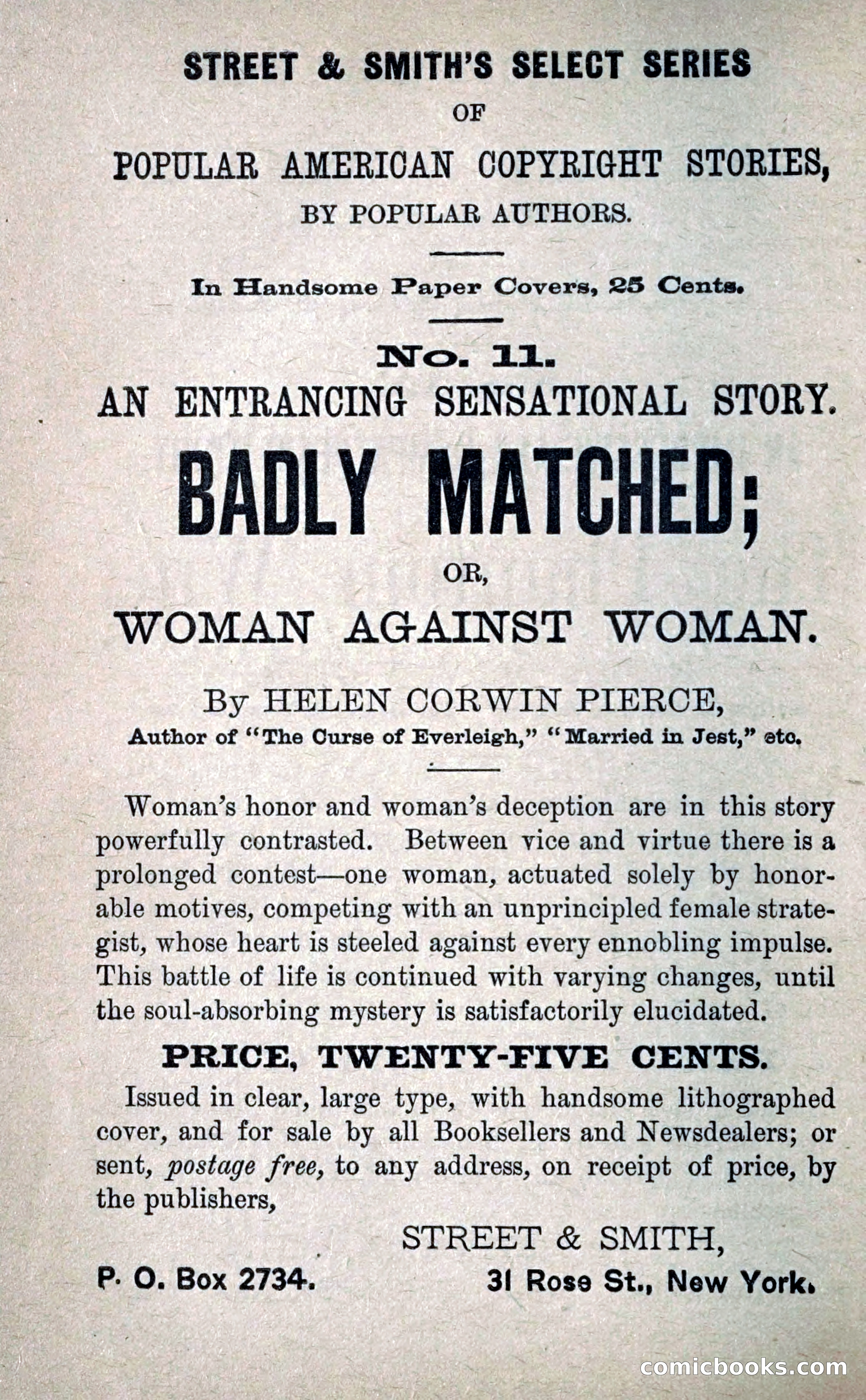 At a Girl's Mercy, or, The Fortunes of War — page 237 of 253