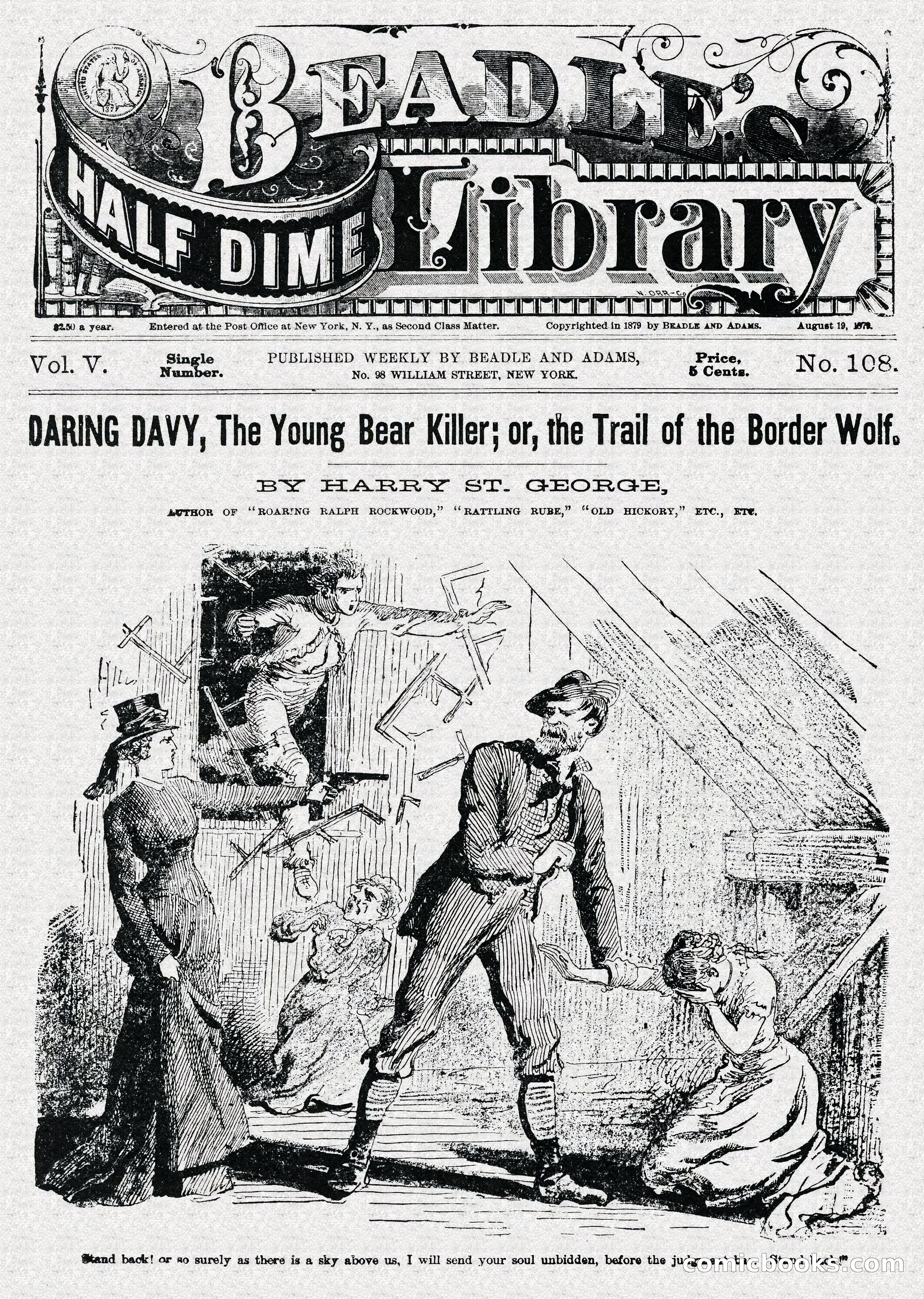 Beadle's Half Dime Library: Seth Jones; or, The Captives of the Frontier — page 2 of 10