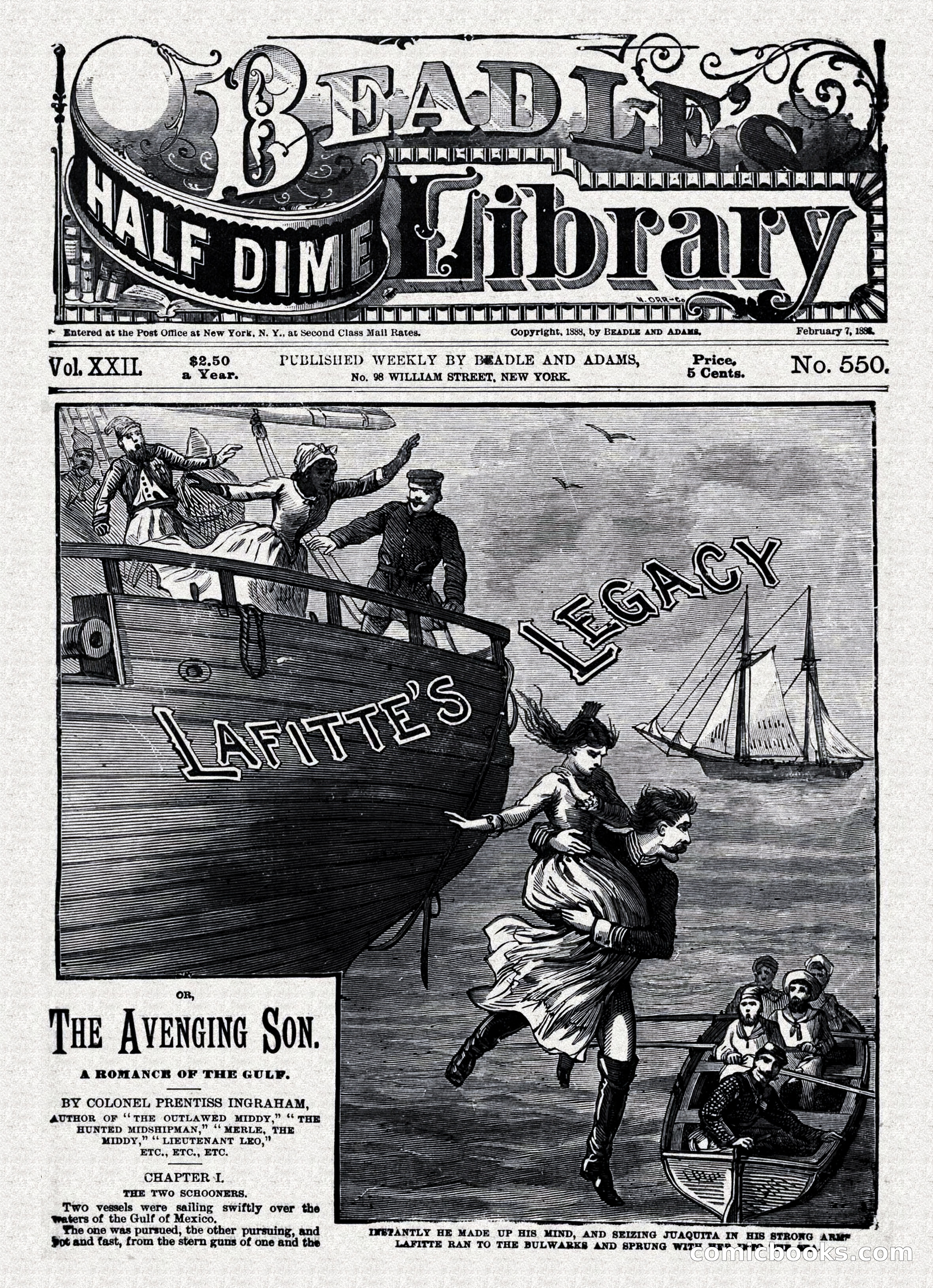 Beadle's Half Dime Library: Seth Jones; or, The Captives of the Frontier — page 7 of 10