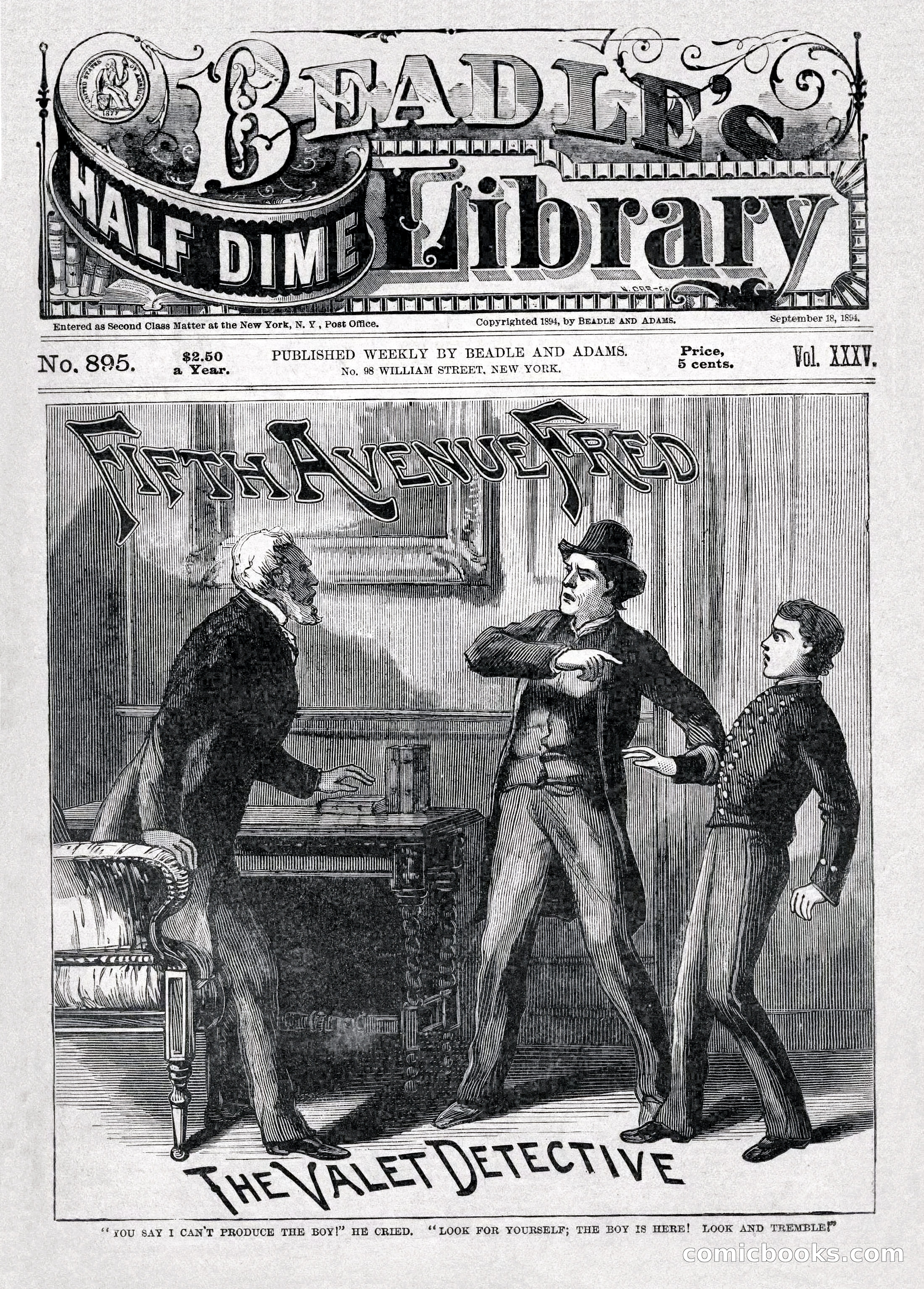 Beadle's Half Dime Library: Seth Jones; or, The Captives of the Frontier — page 8 of 10