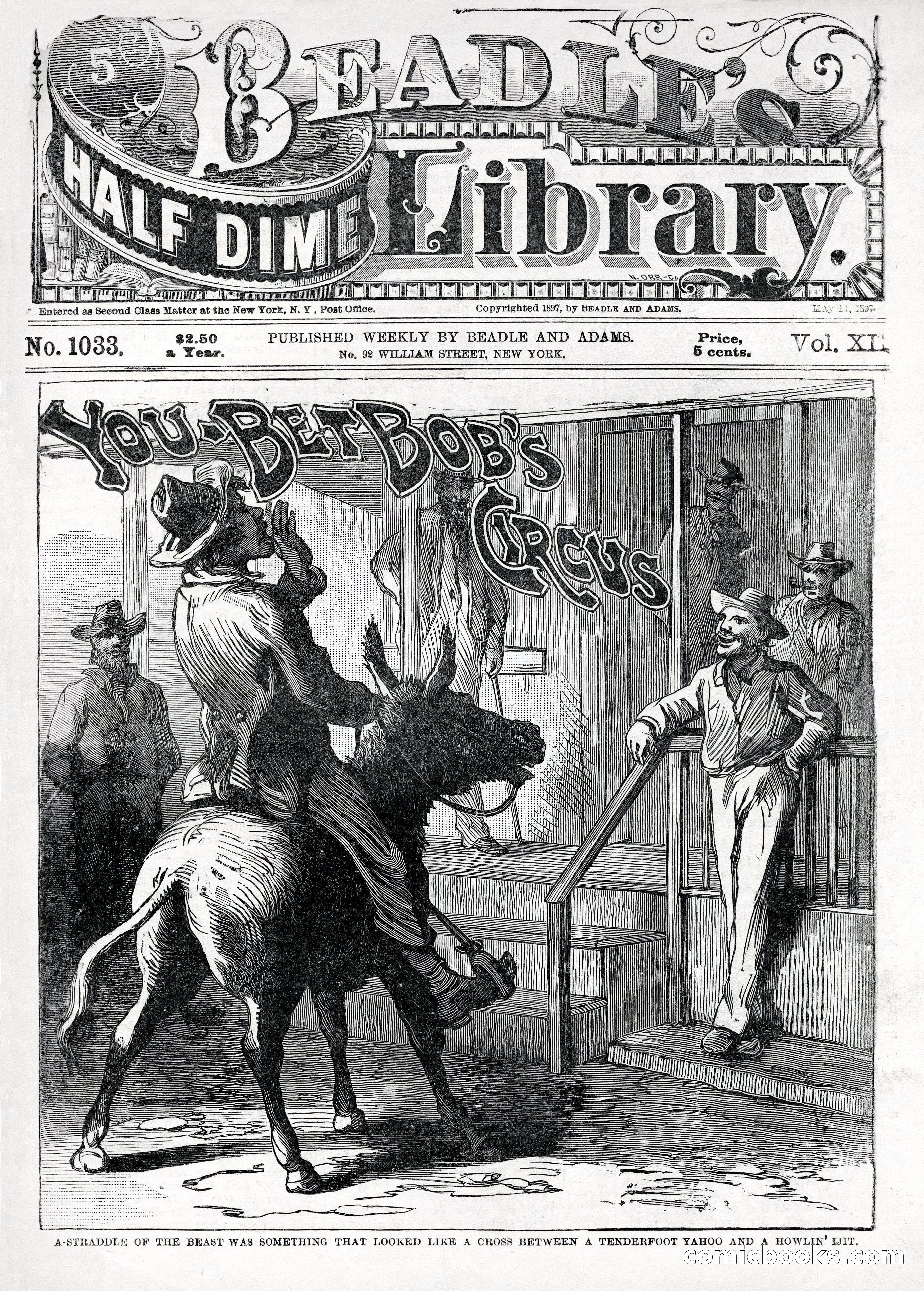 Beadle's Half Dime Library: Seth Jones; or, The Captives of the Frontier — page 10 of 10