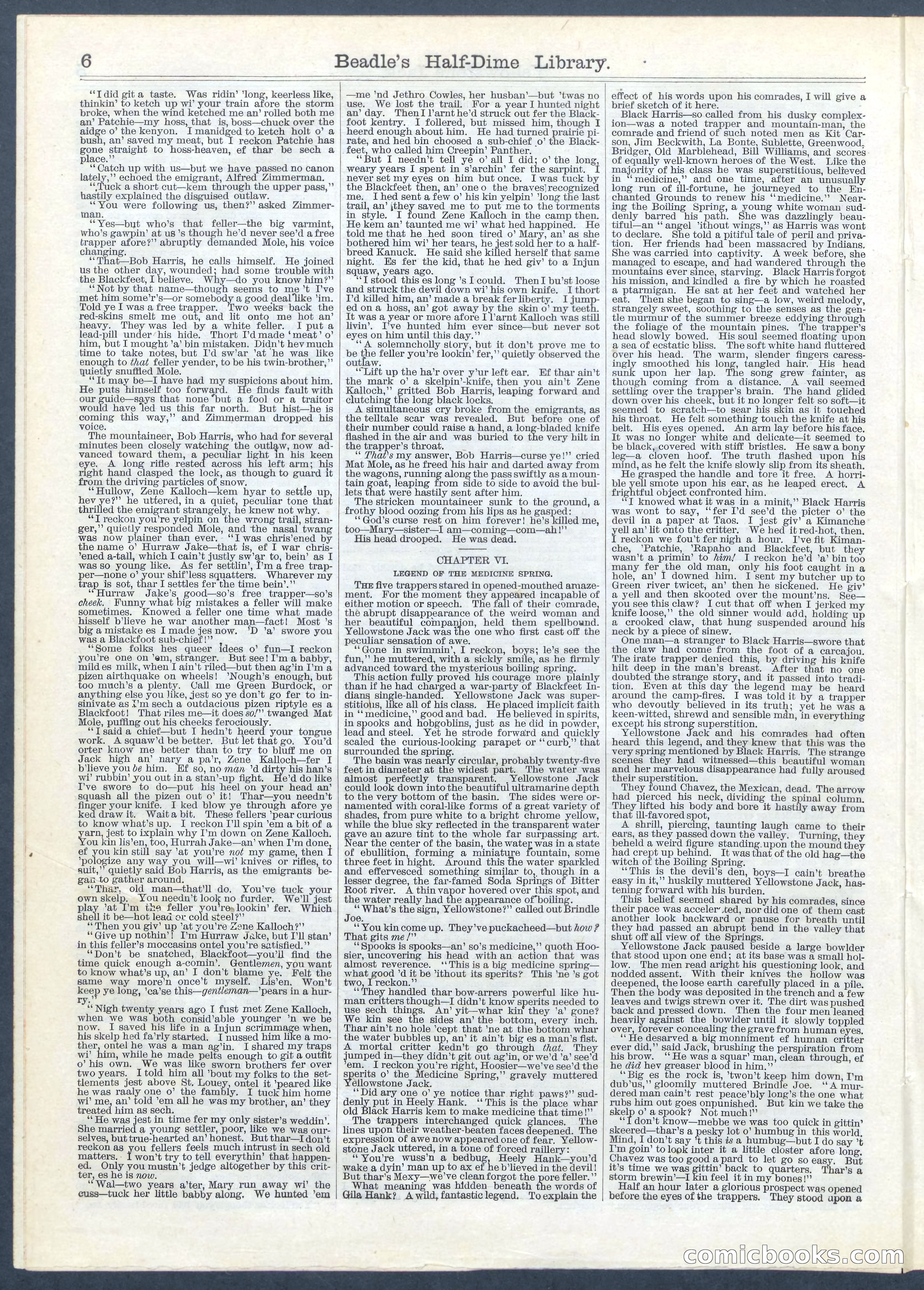 Beadle's Half Dime Library — page 6 of 16