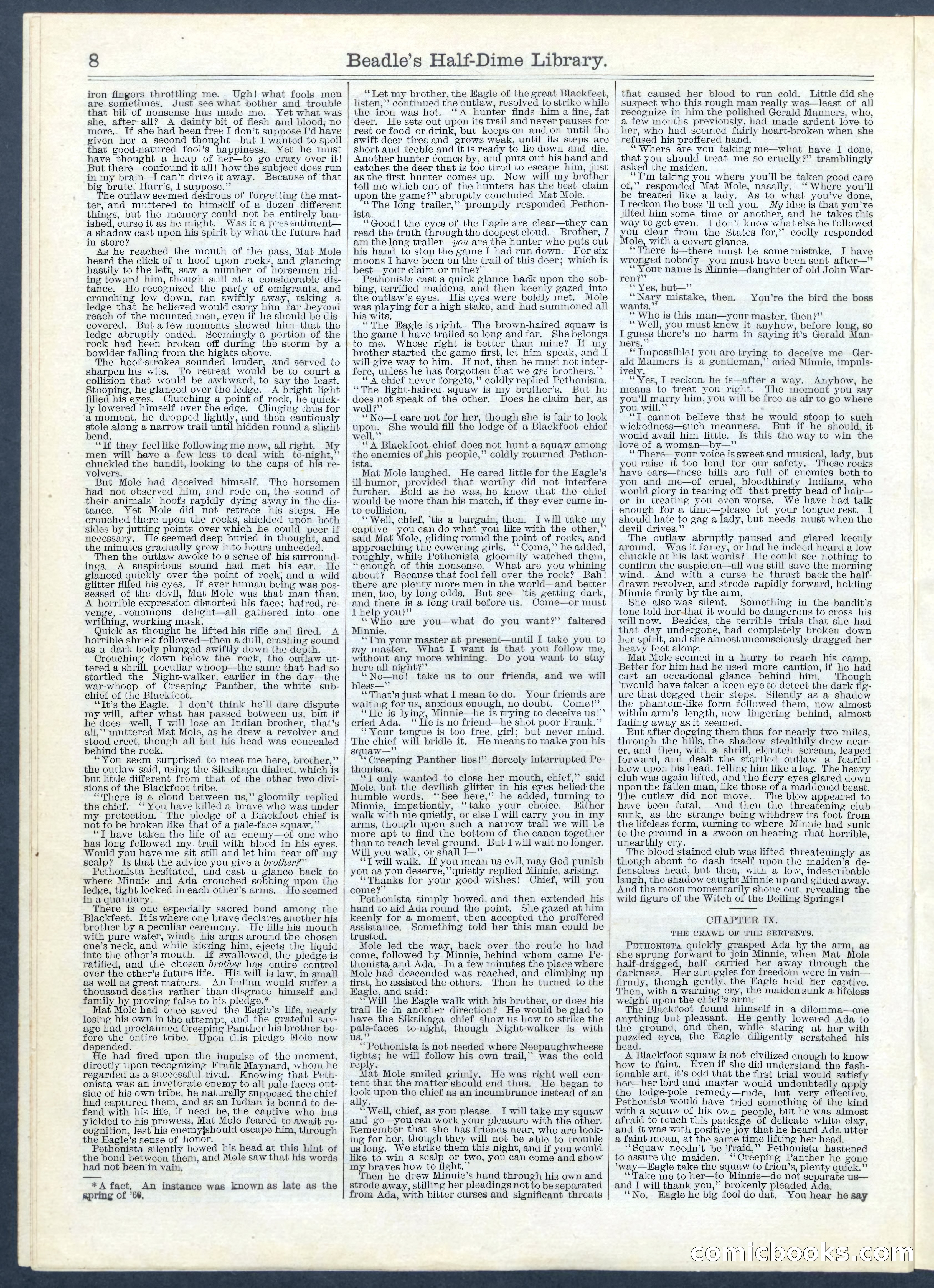 Beadle's Half Dime Library — page 8 of 16