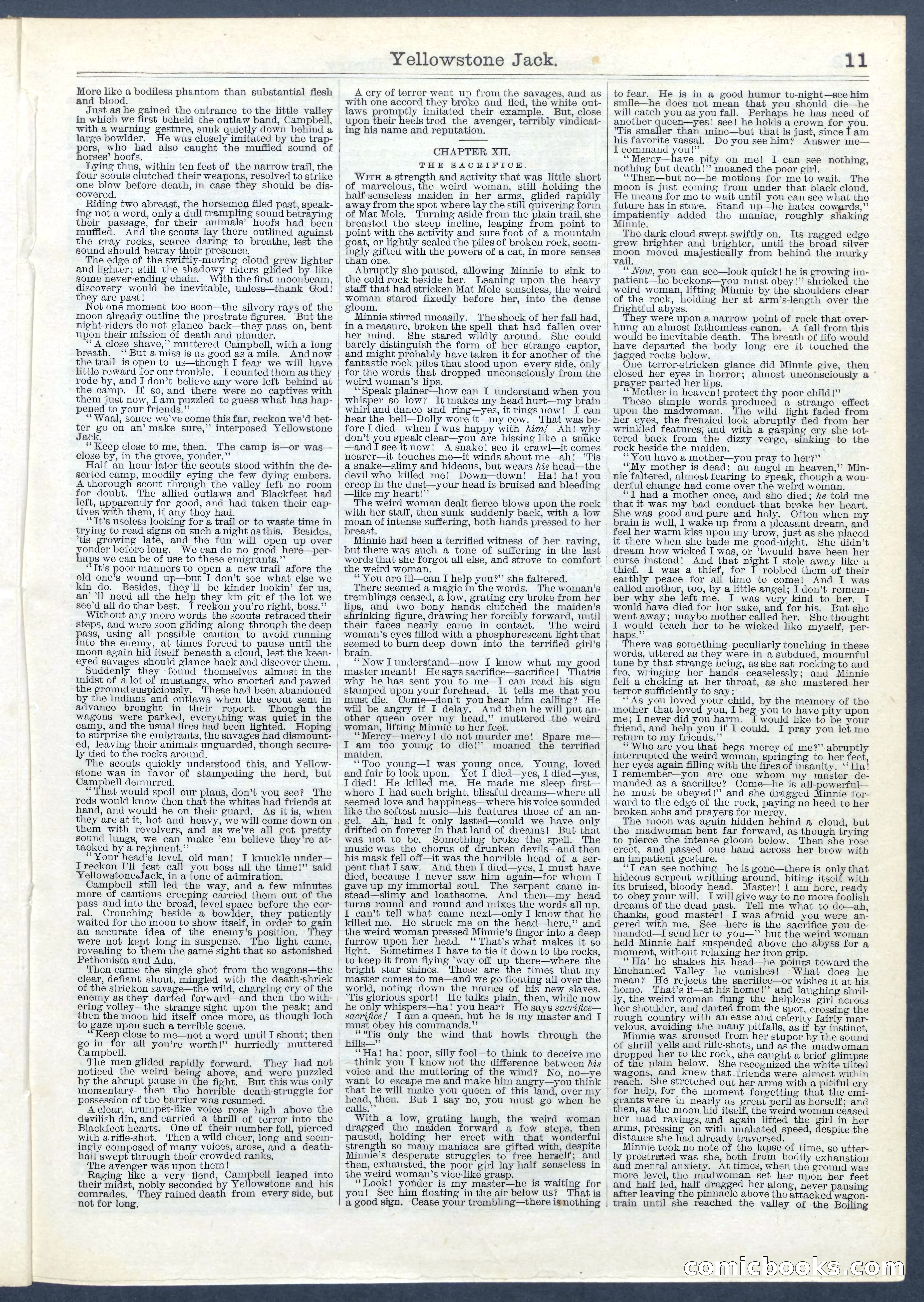 Beadle's Half Dime Library — page 11 of 16
