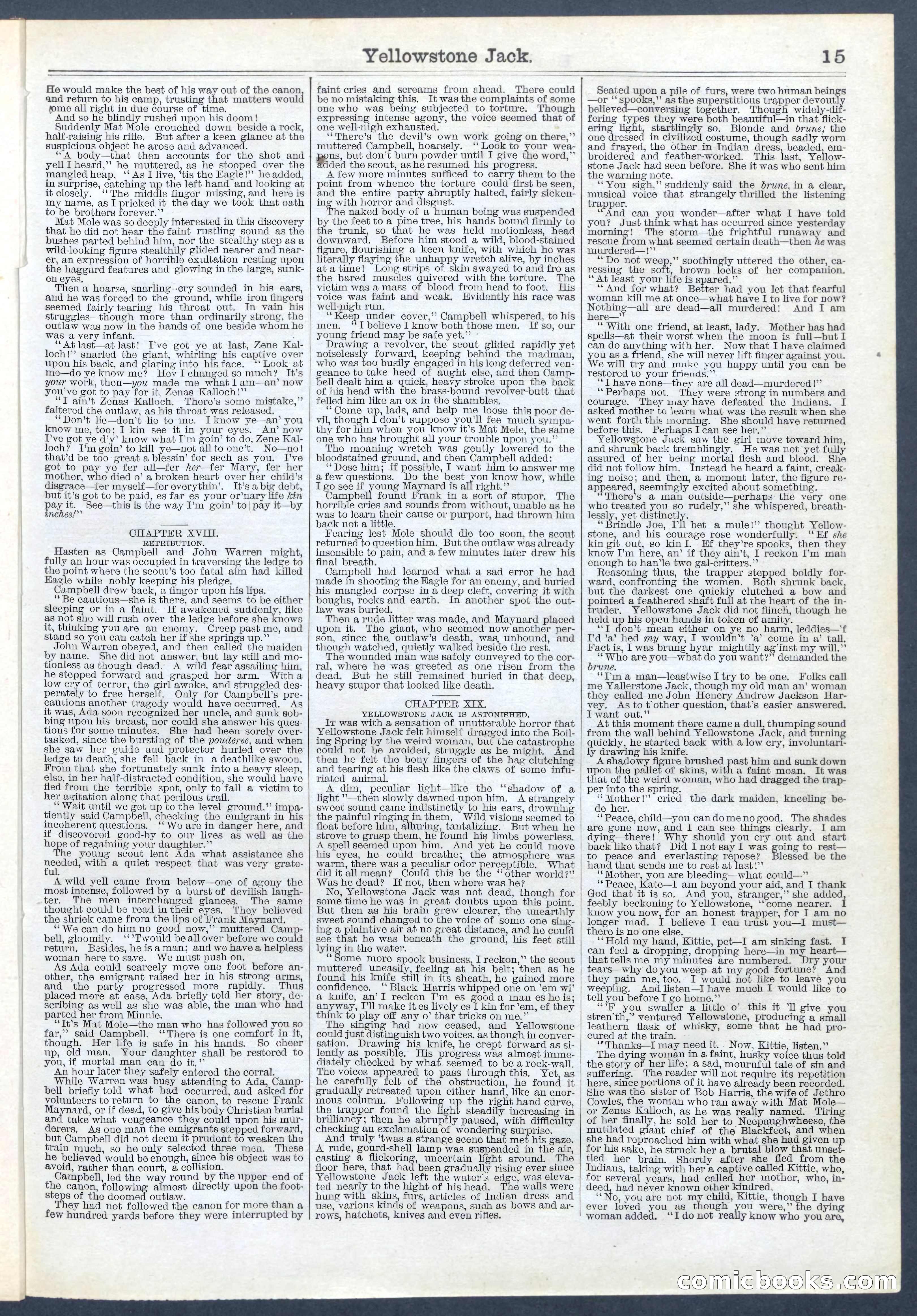 Beadle's Half Dime Library — page 15 of 16
