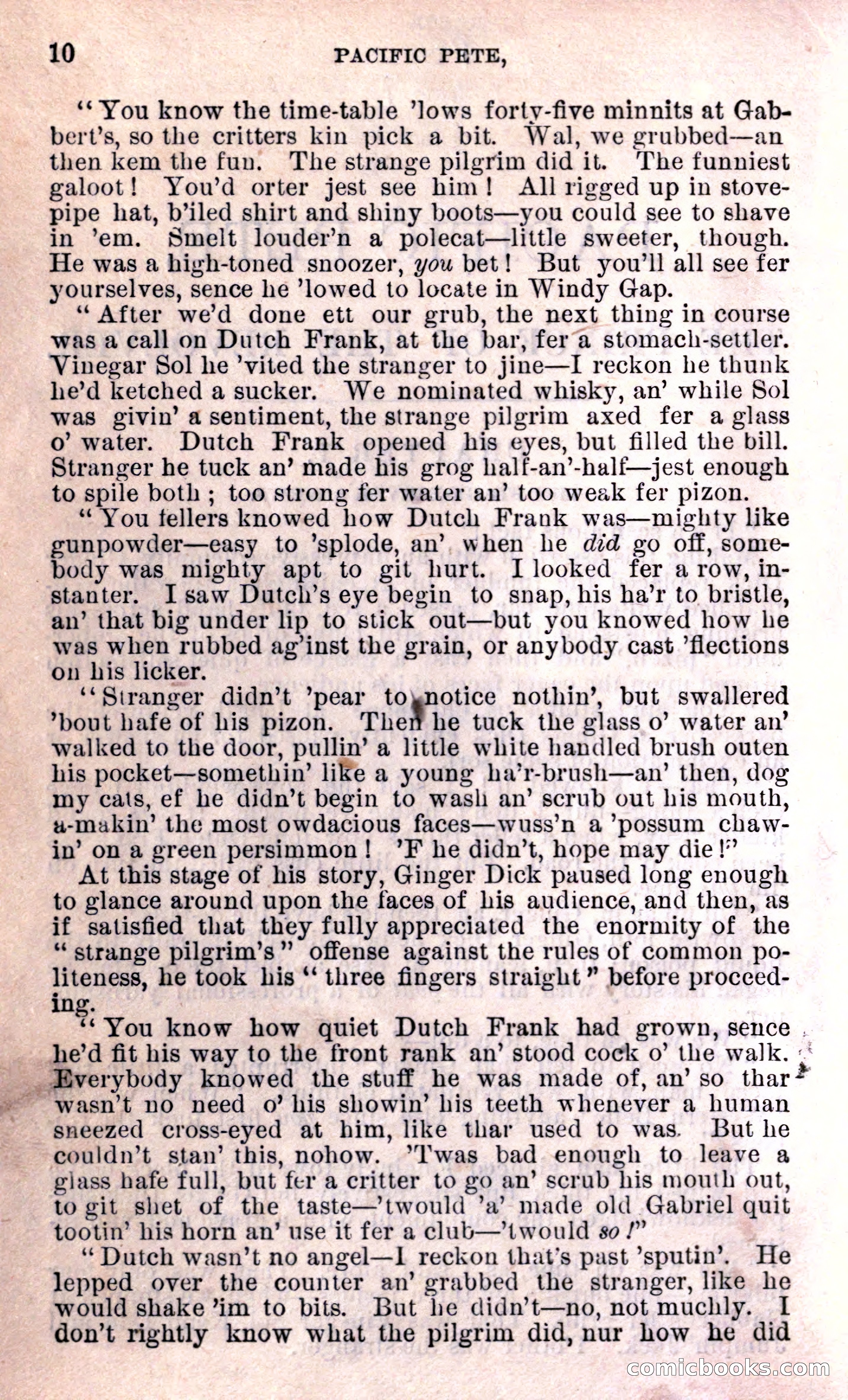 Beadle's Dime Library — page 10 of 21