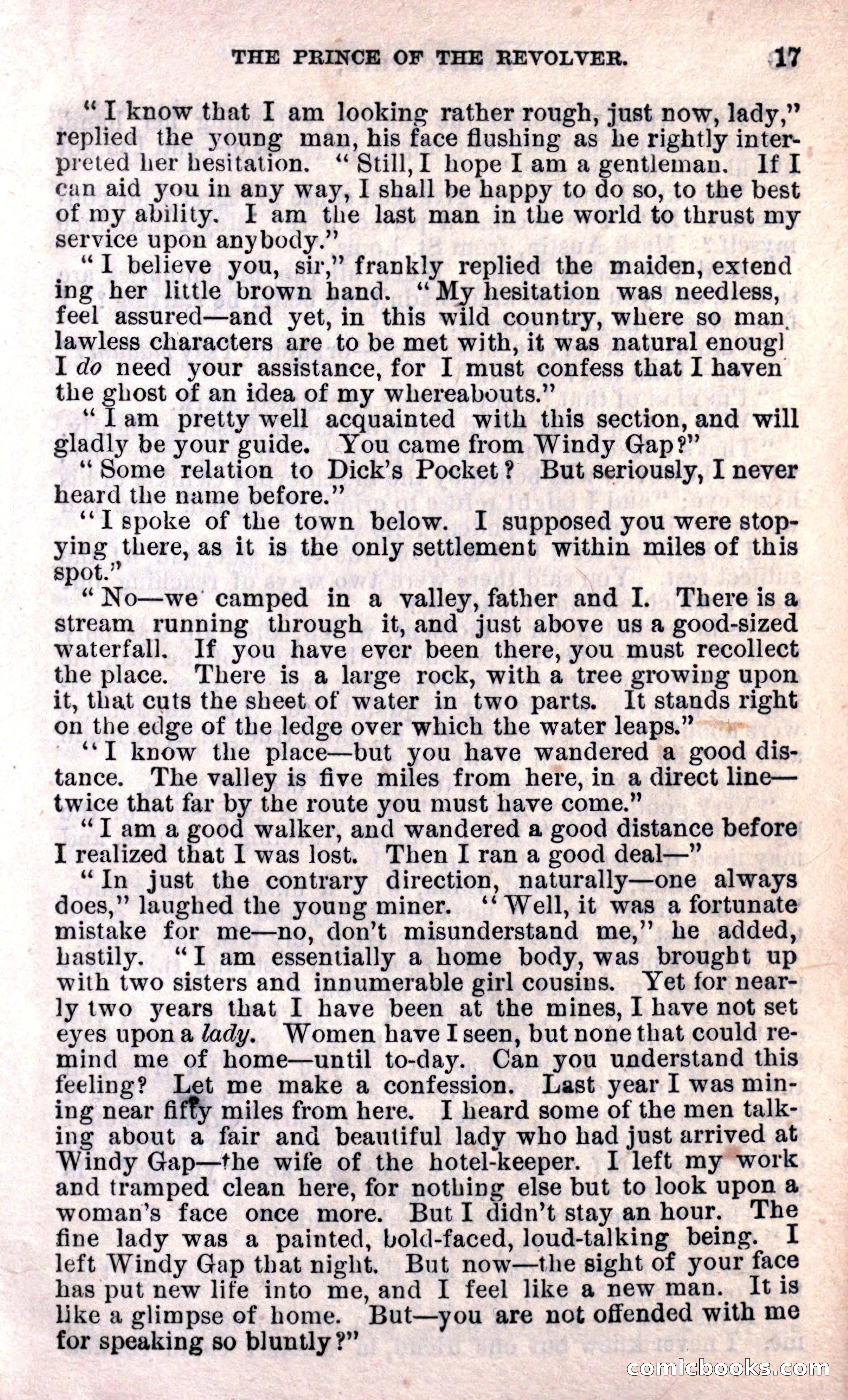 Beadle's Dime Library — page 17 of 21