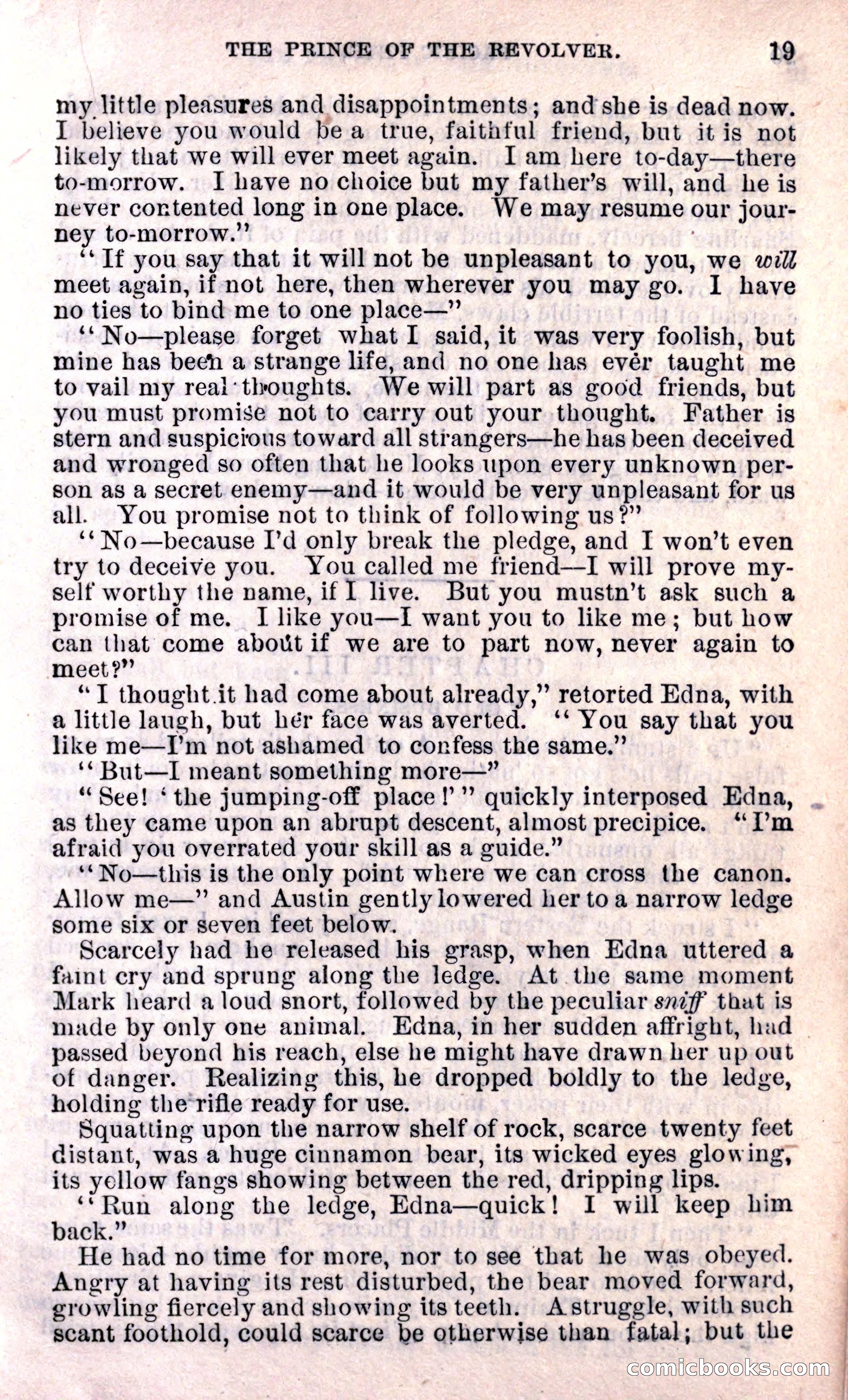 Beadle's Dime Library — page 19 of 21