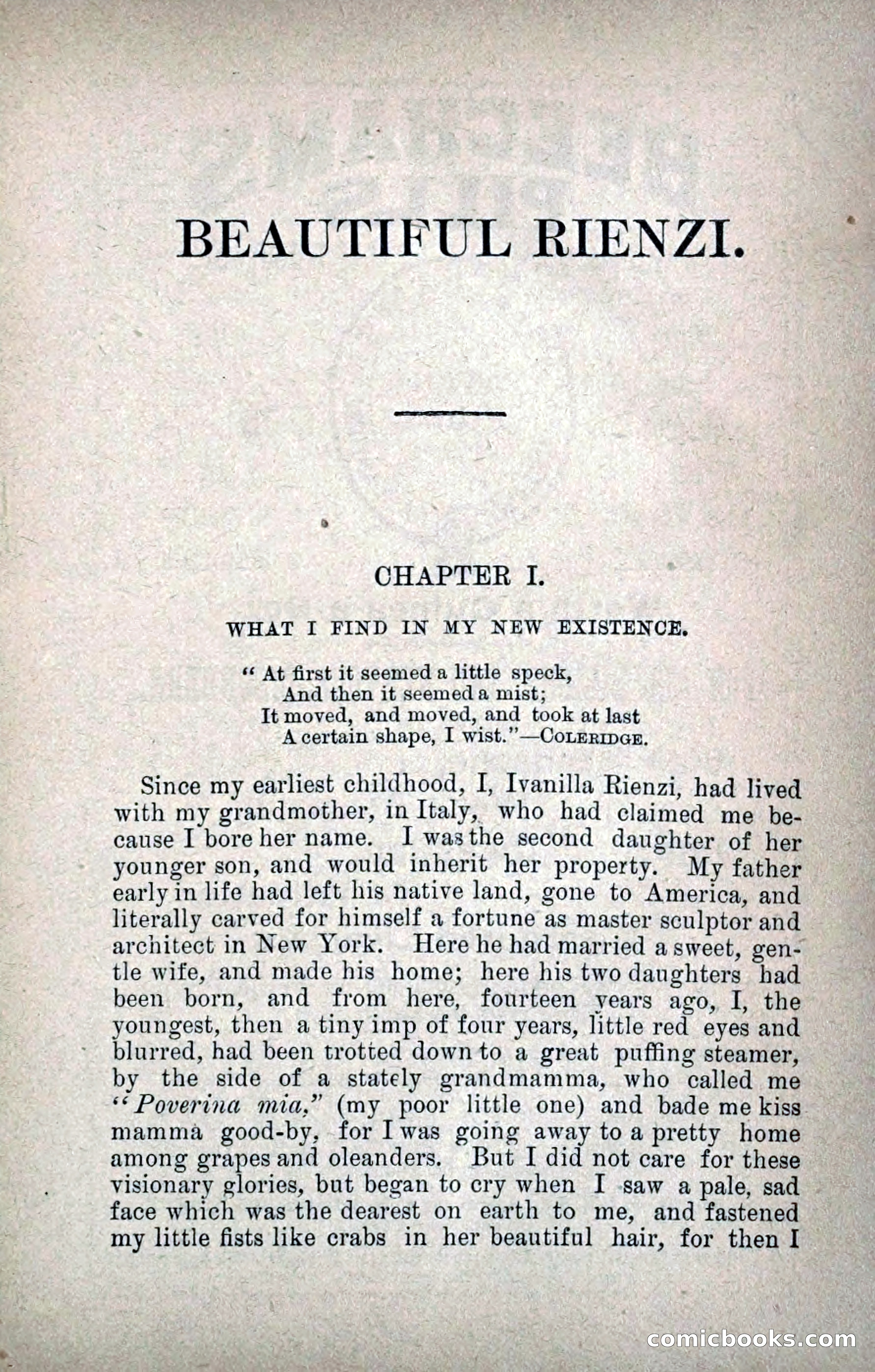 Beautiful Rienzi; or, The Secret Vendetta — page 14 of 299