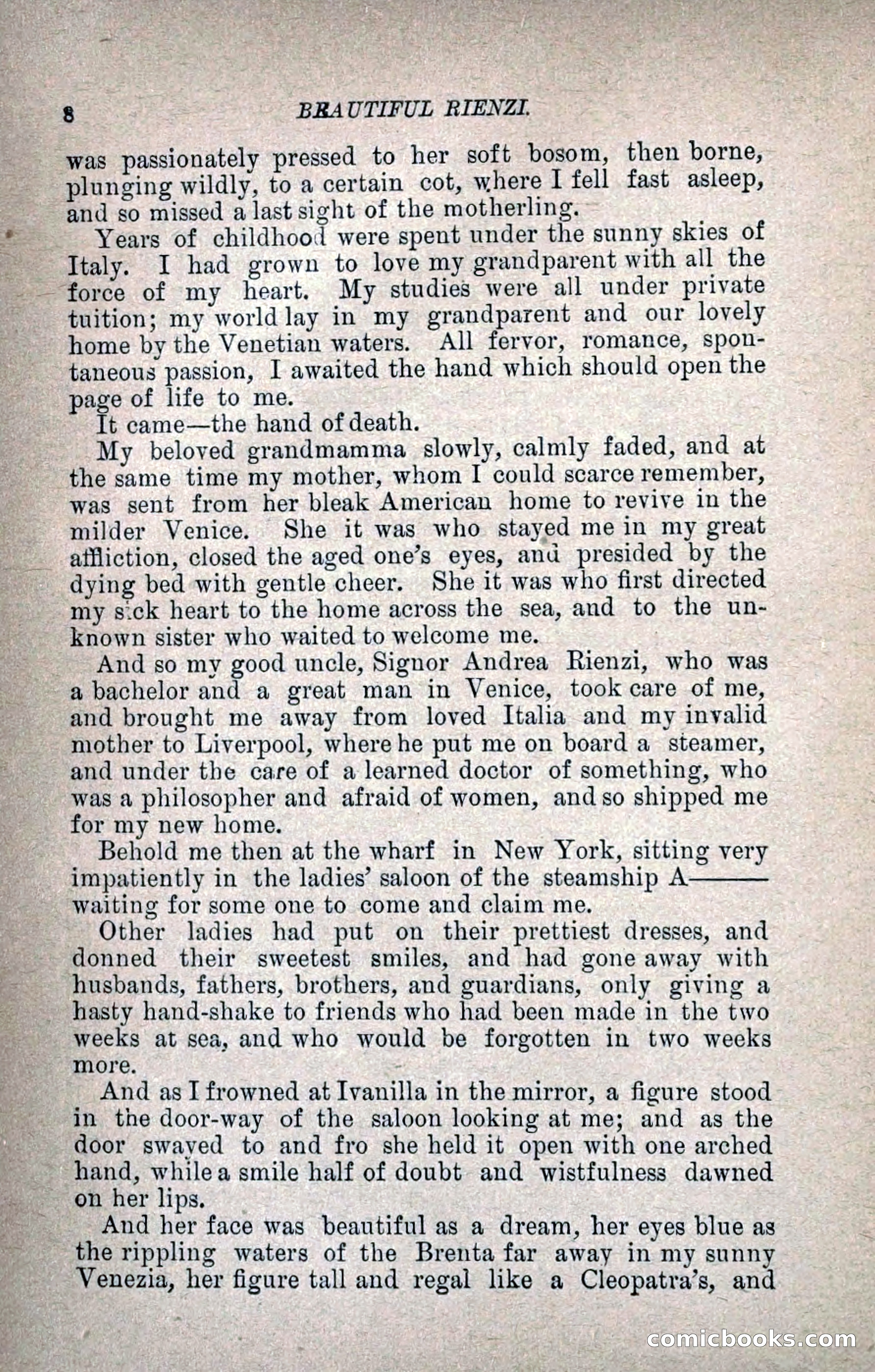 Beautiful Rienzi; or, The Secret Vendetta — page 15 of 299