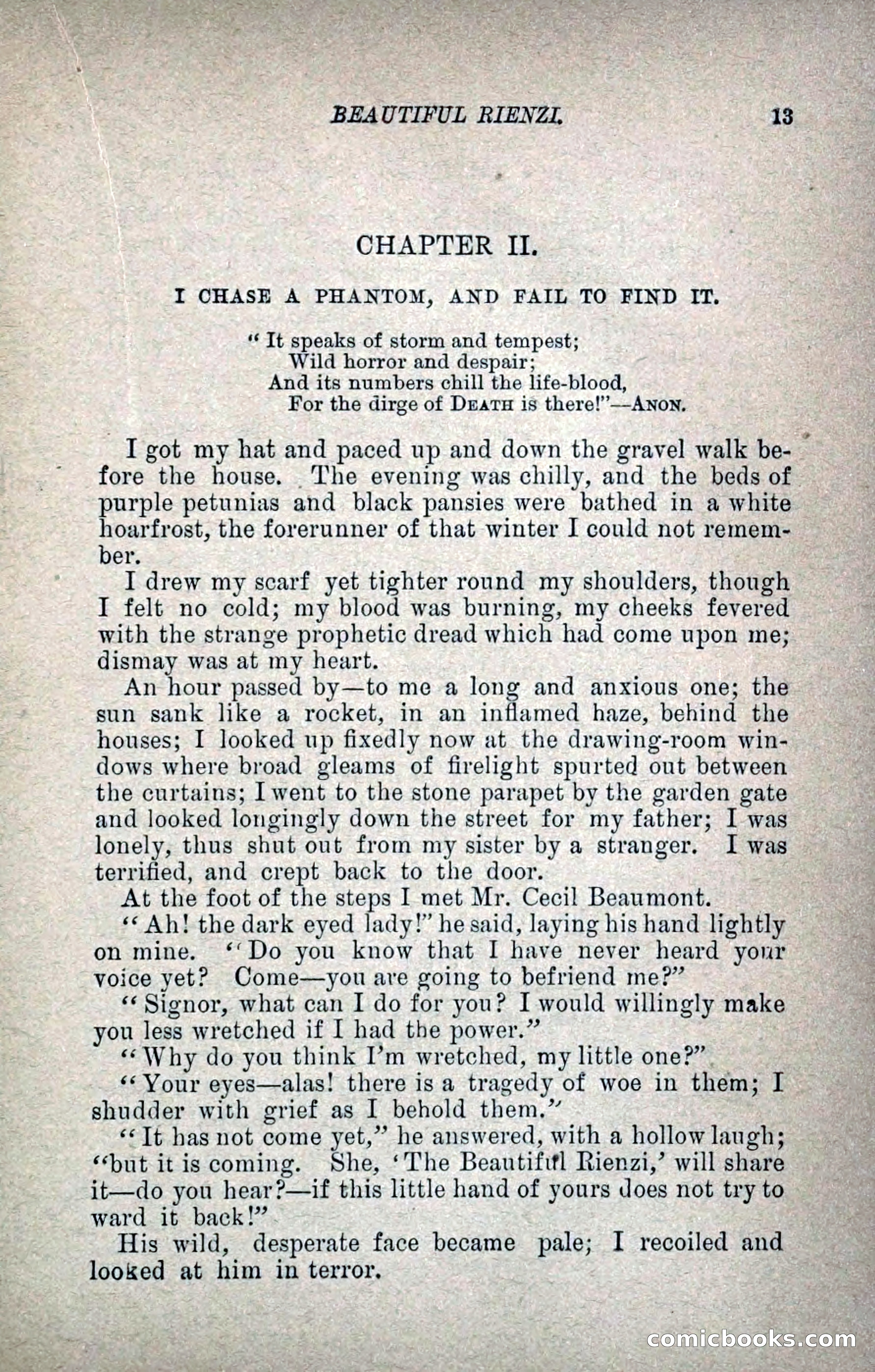 Beautiful Rienzi; or, The Secret Vendetta — page 20 of 299