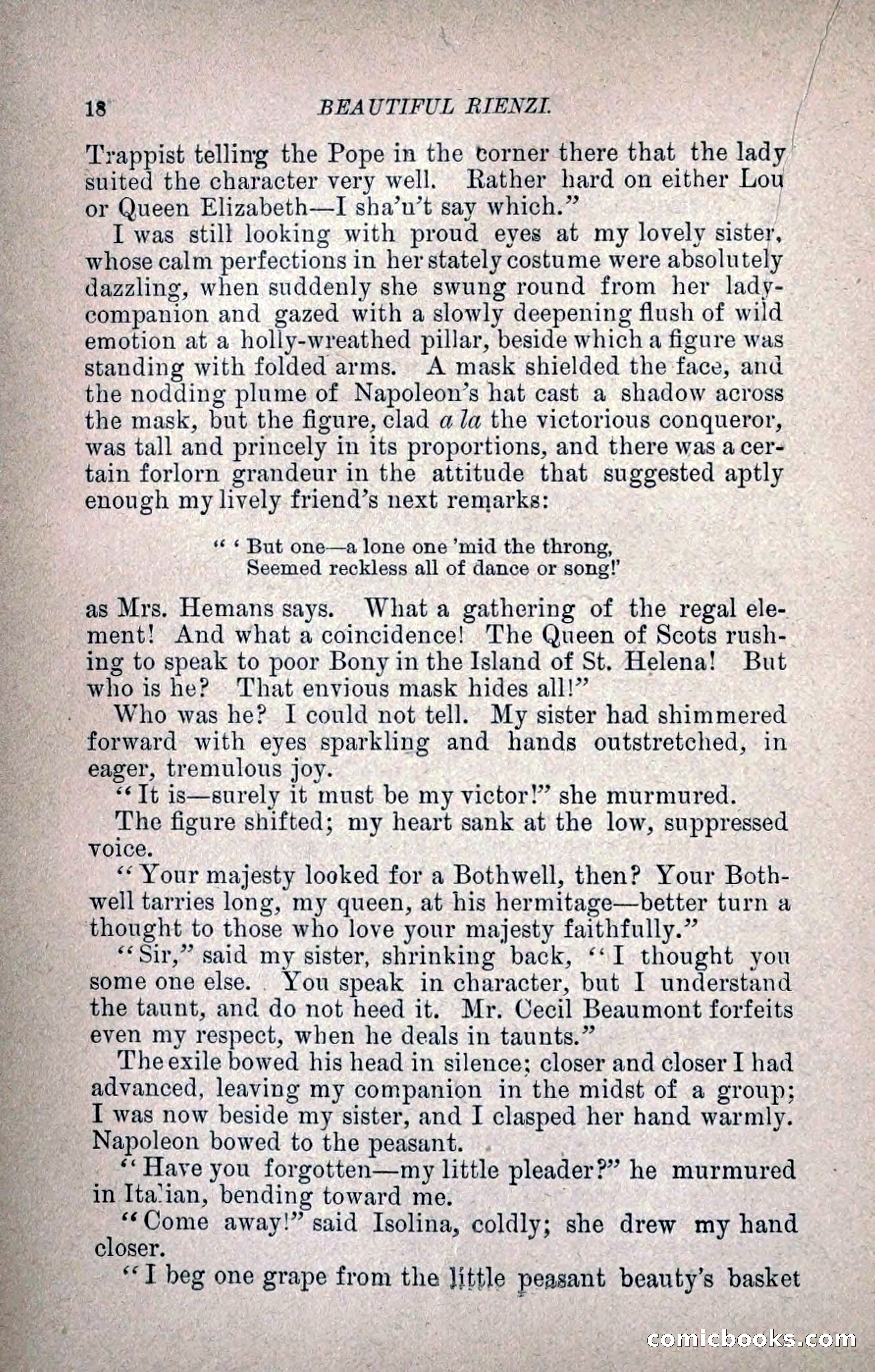 Beautiful Rienzi; or, The Secret Vendetta — page 25 of 299