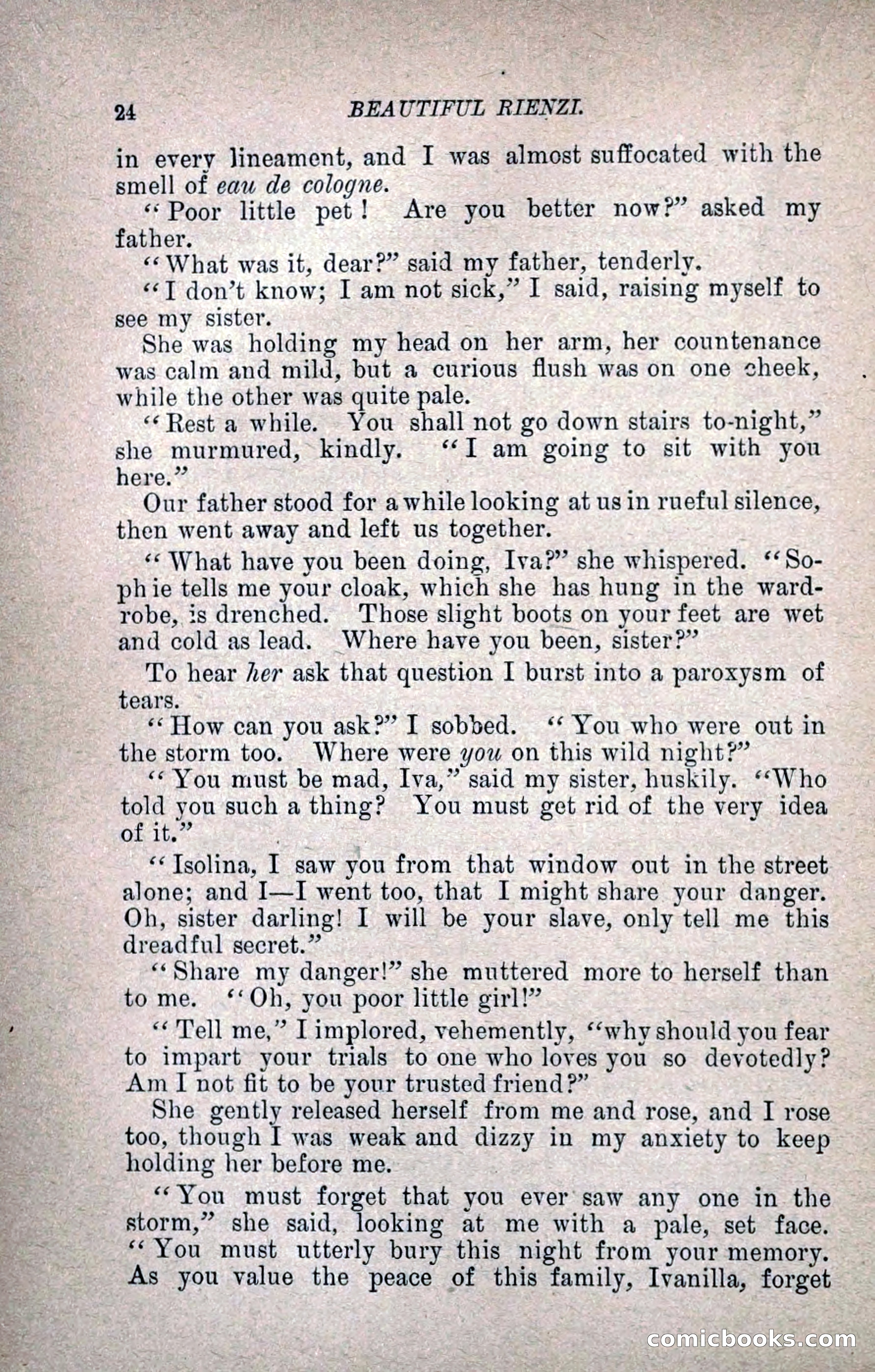 Beautiful Rienzi; or, The Secret Vendetta — page 31 of 299
