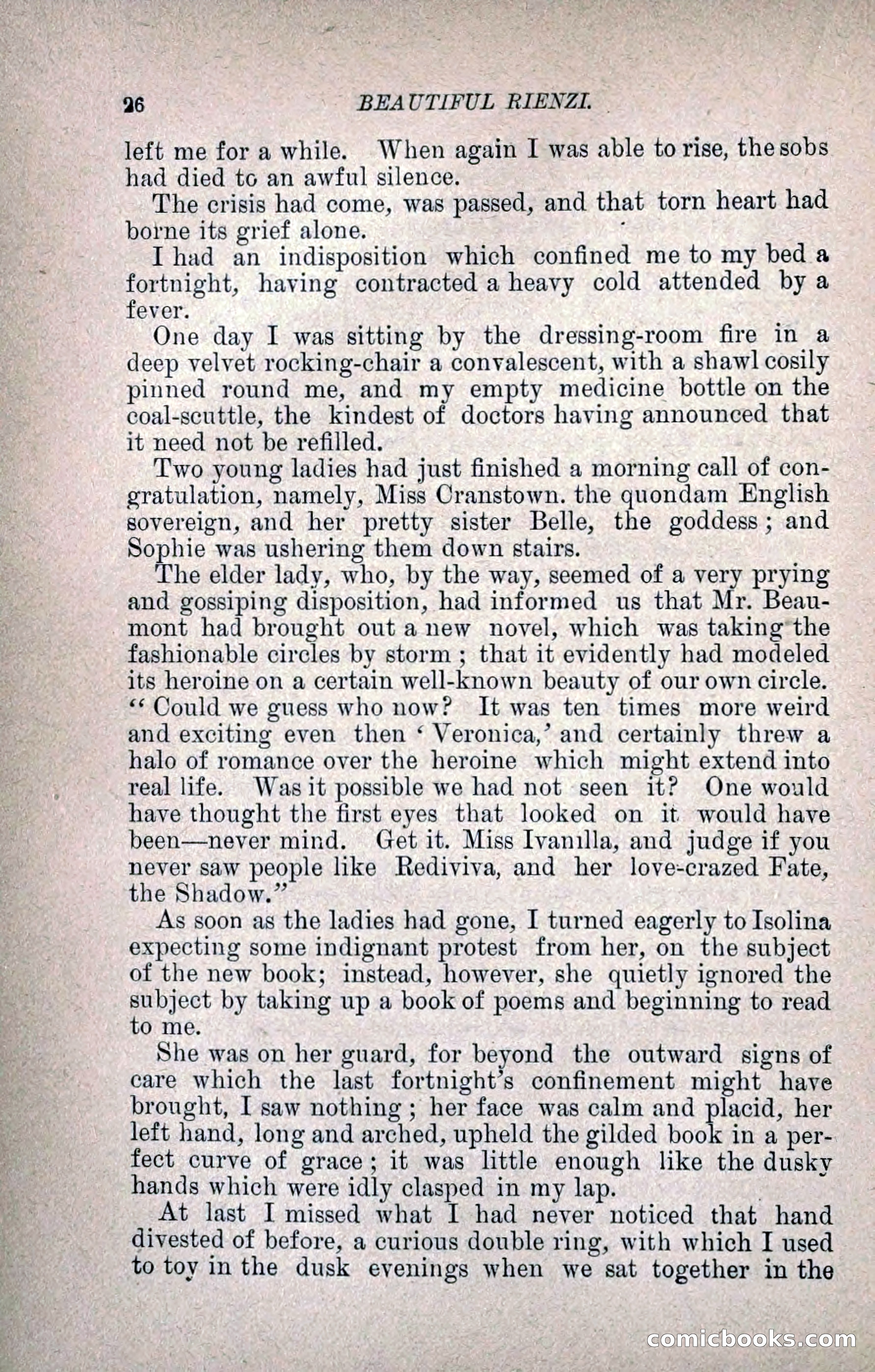 Beautiful Rienzi; or, The Secret Vendetta — page 33 of 299