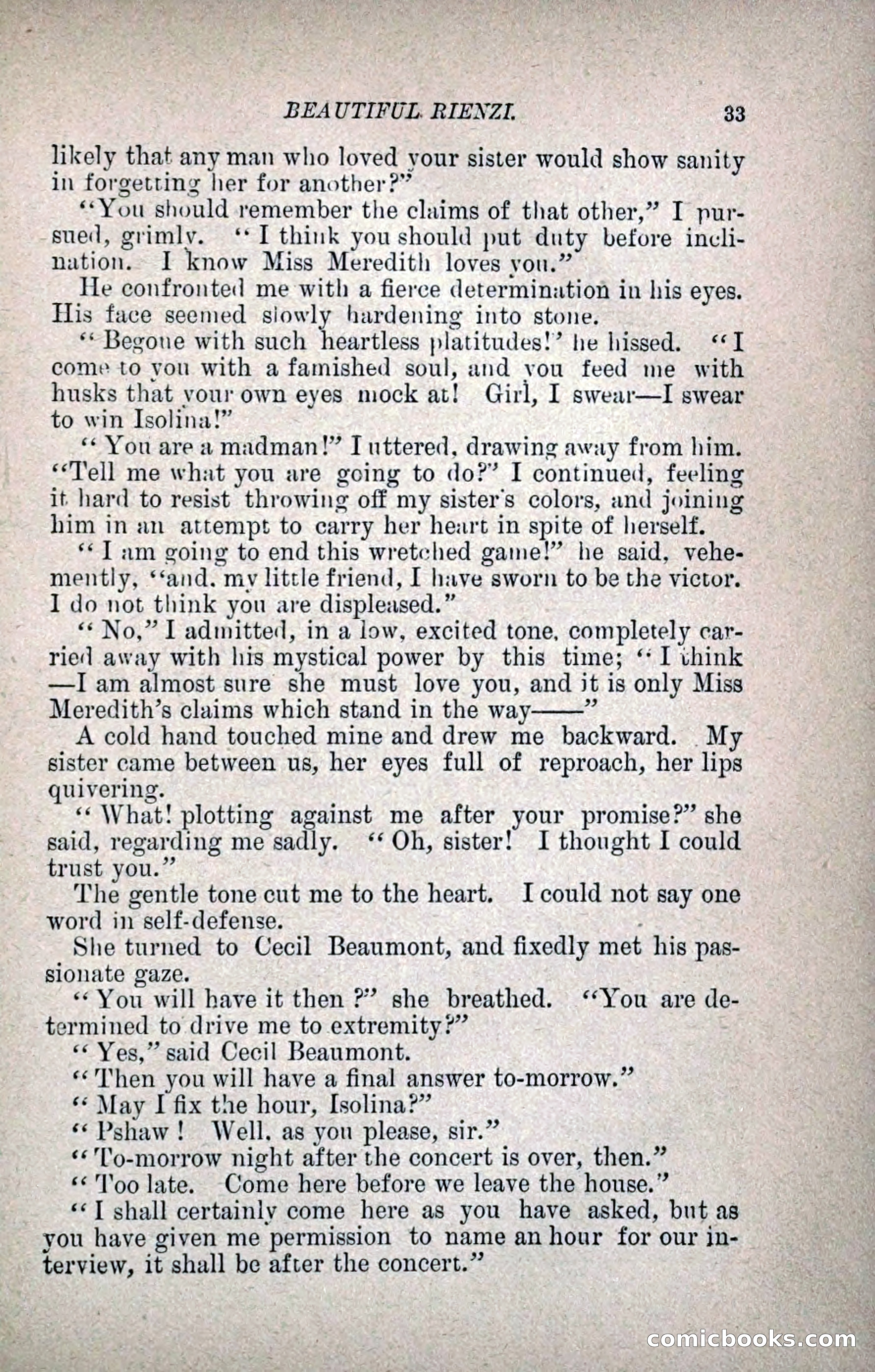 Beautiful Rienzi; or, The Secret Vendetta — page 40 of 299