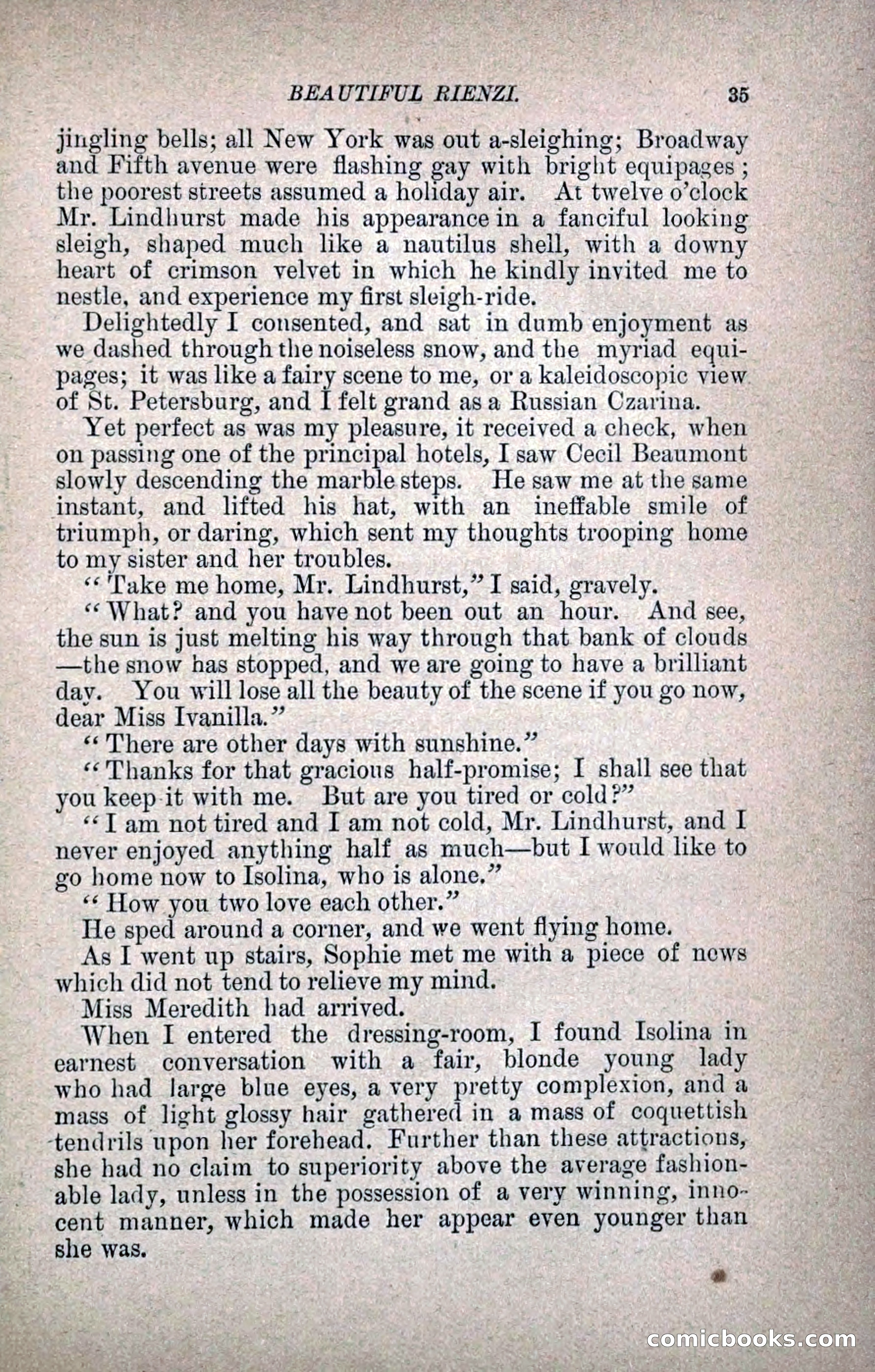 Beautiful Rienzi; or, The Secret Vendetta — page 42 of 299