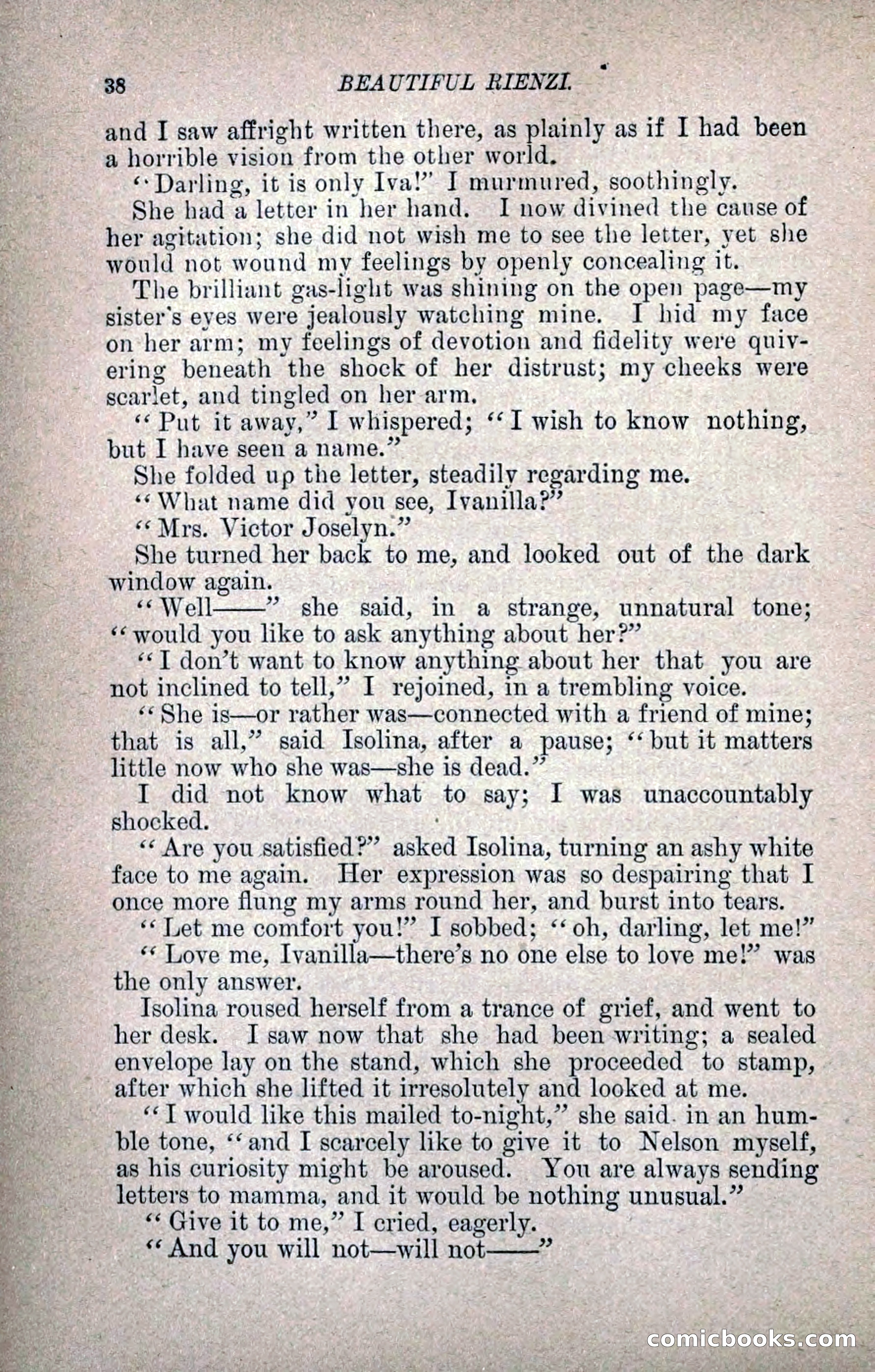Beautiful Rienzi; or, The Secret Vendetta — page 45 of 299