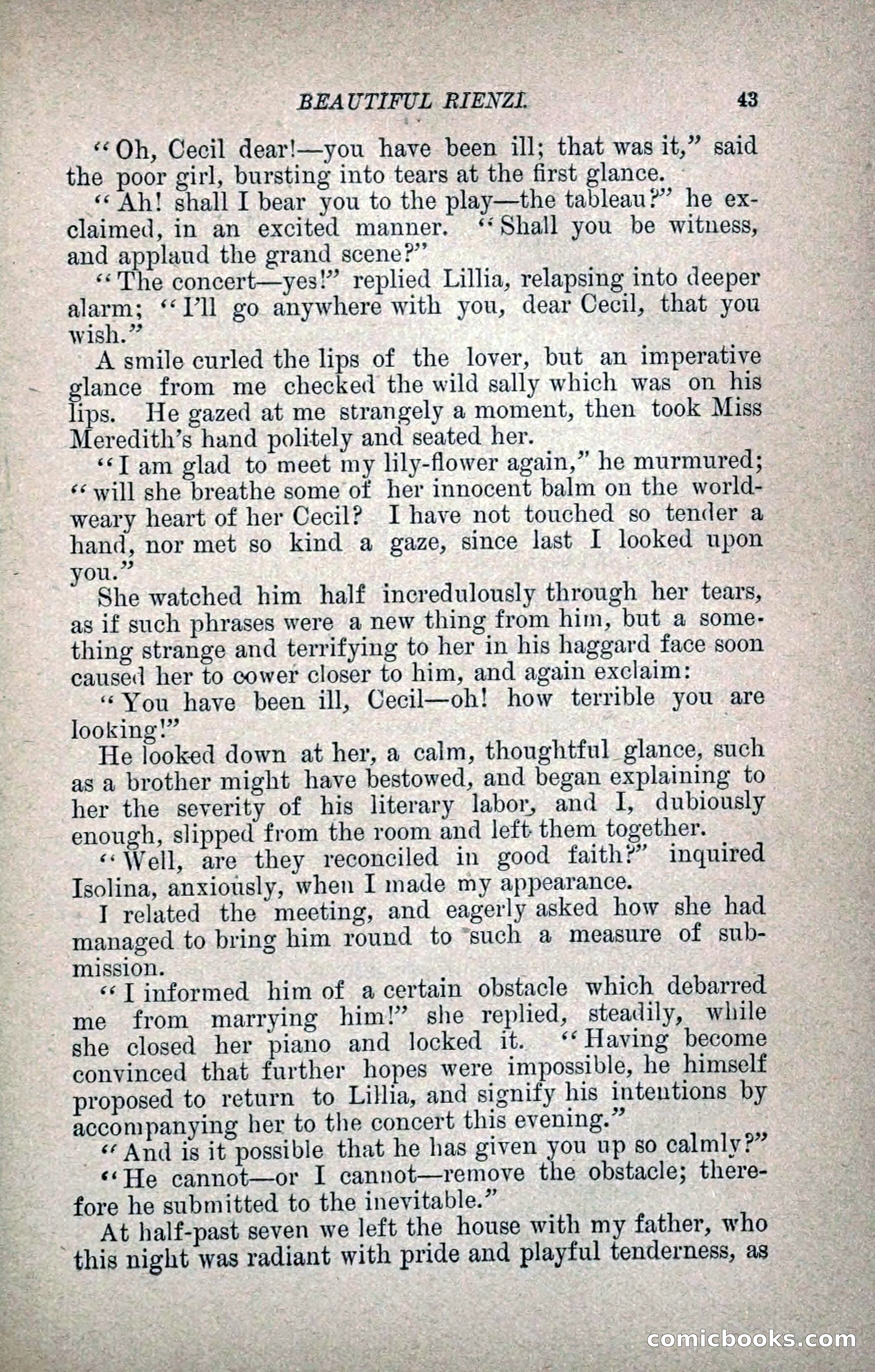 Beautiful Rienzi; or, The Secret Vendetta — page 50 of 299