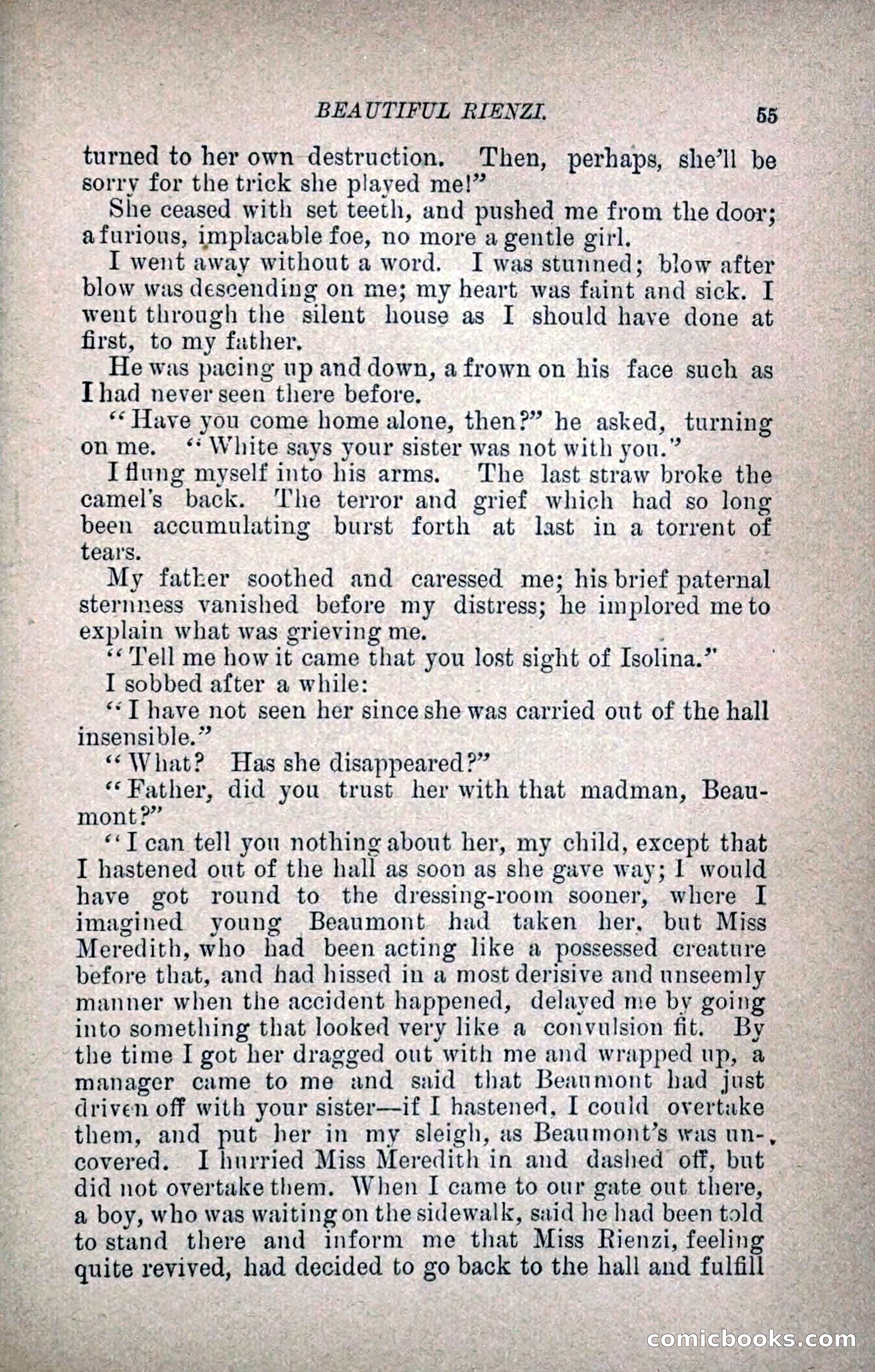 Beautiful Rienzi; or, The Secret Vendetta — page 62 of 299