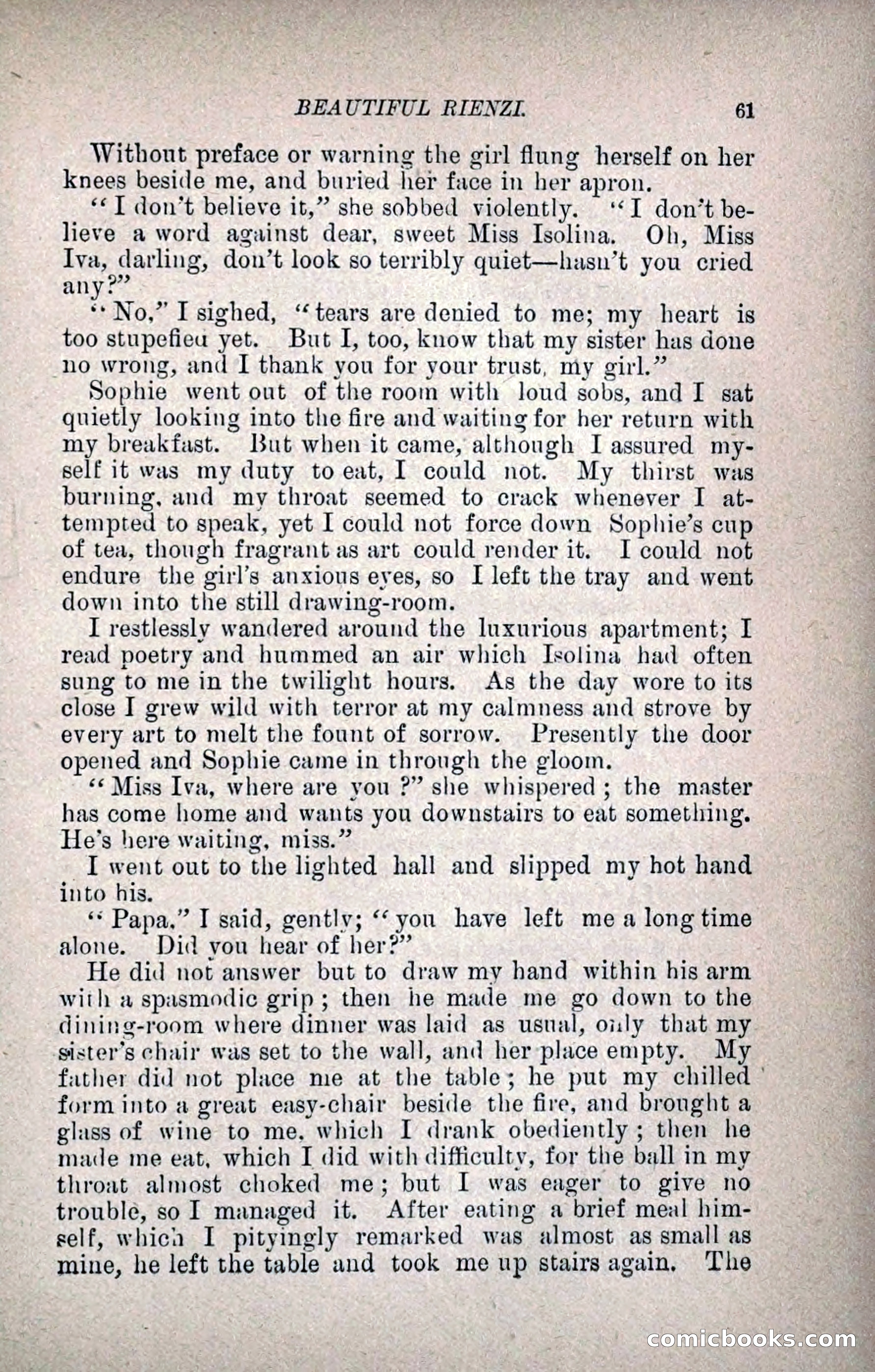 Beautiful Rienzi; or, The Secret Vendetta — page 68 of 299