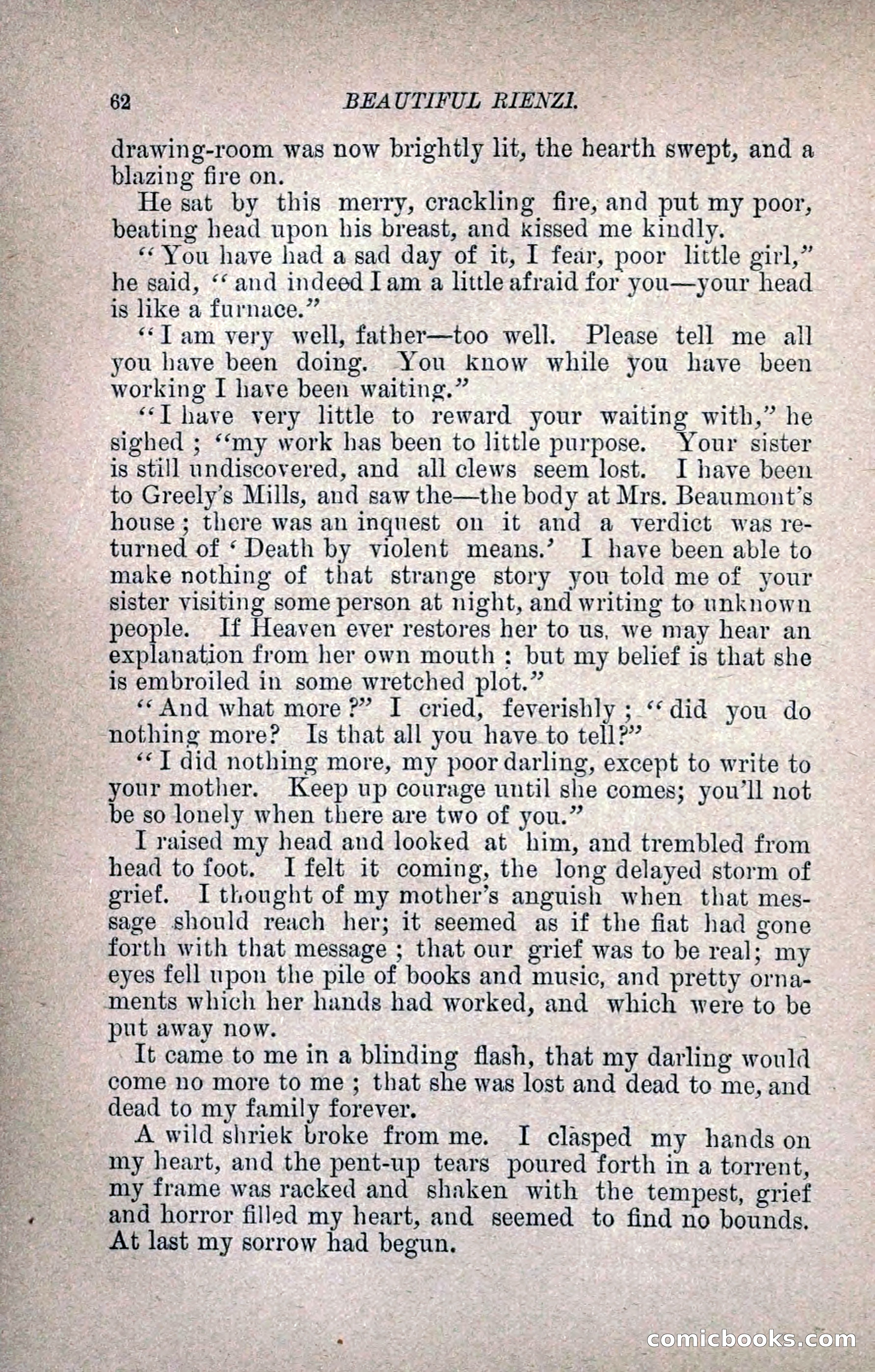 Beautiful Rienzi; or, The Secret Vendetta — page 69 of 299