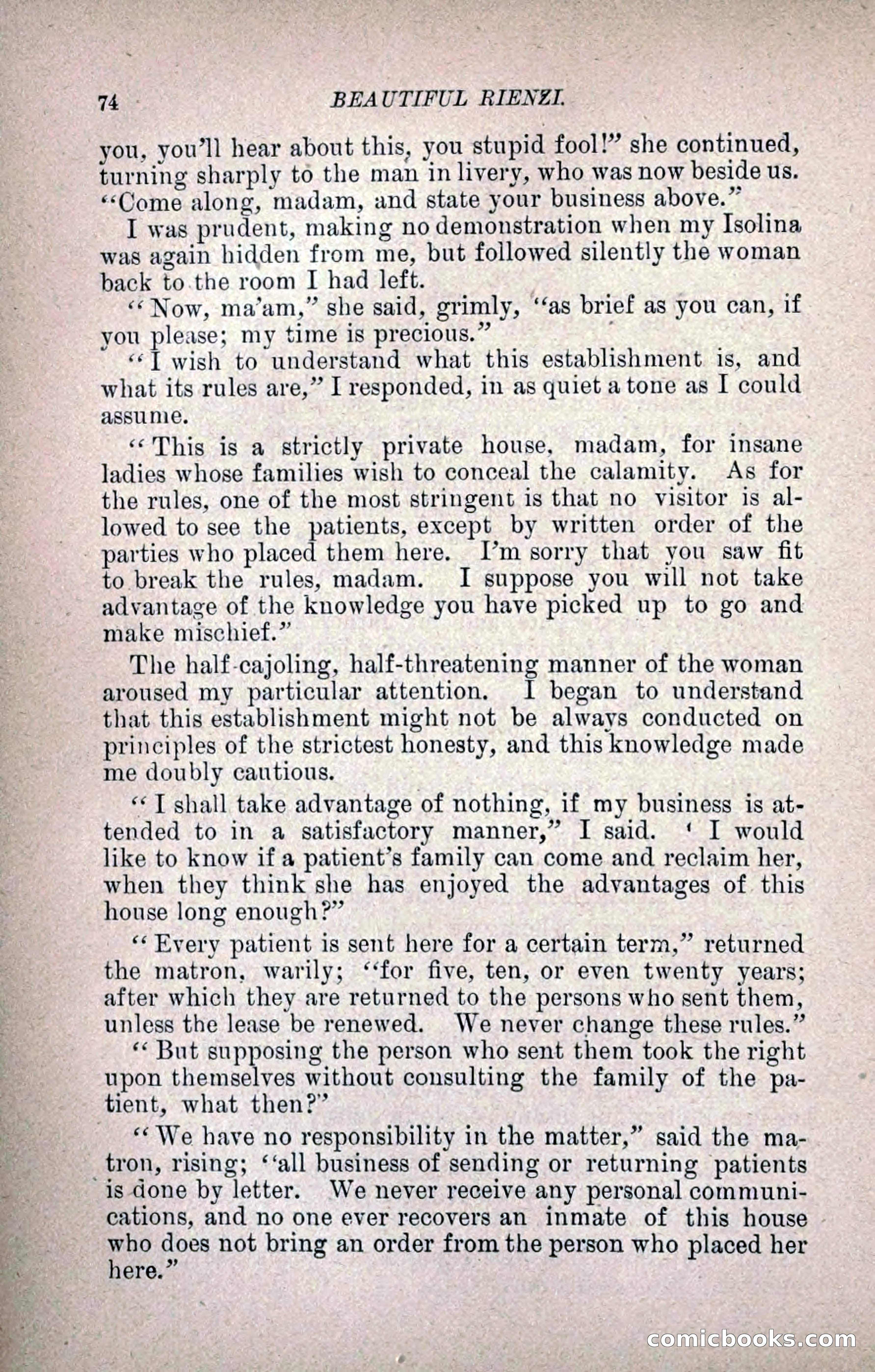 Beautiful Rienzi; or, The Secret Vendetta — page 81 of 299