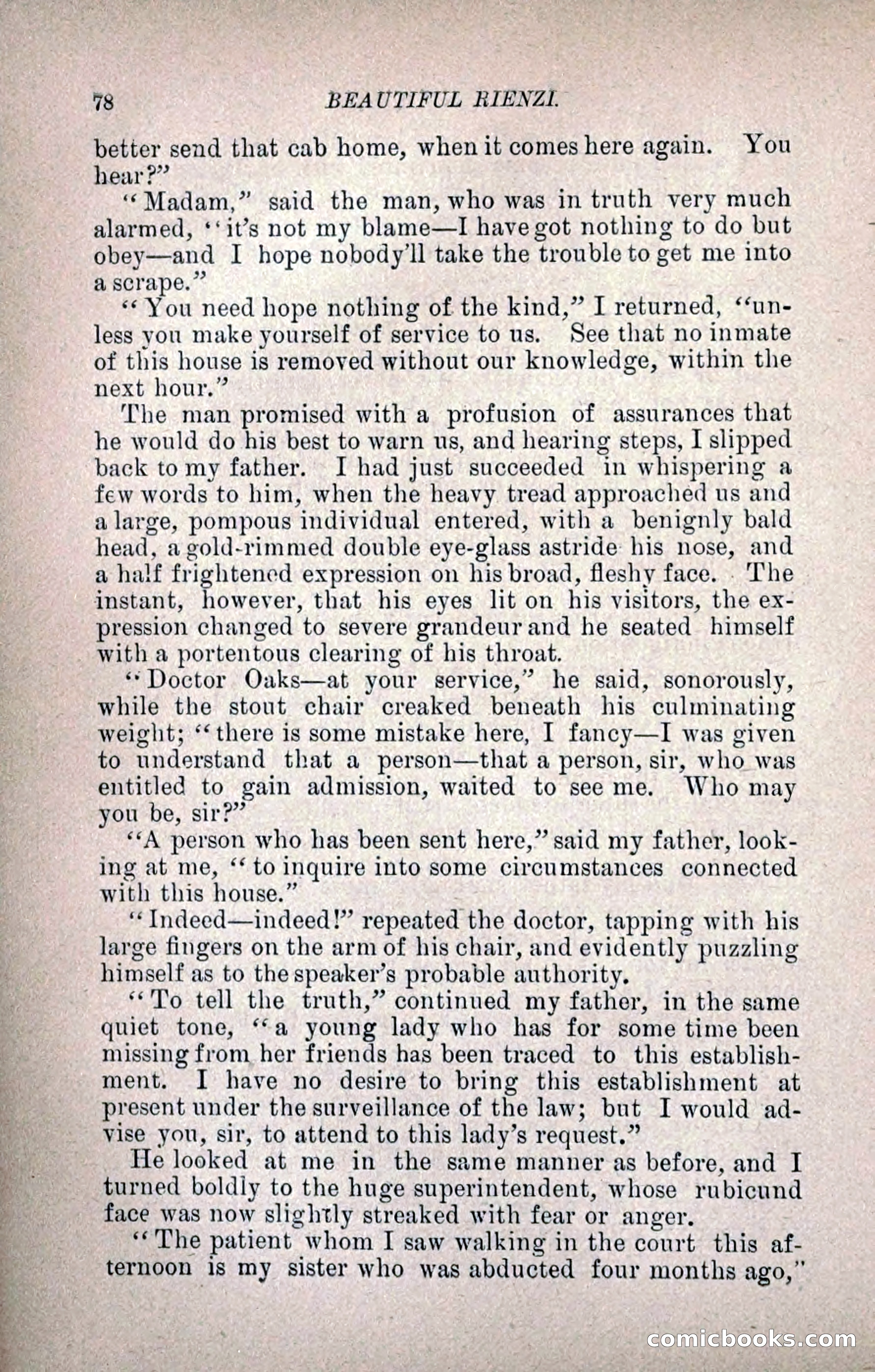 Beautiful Rienzi; or, The Secret Vendetta — page 85 of 299