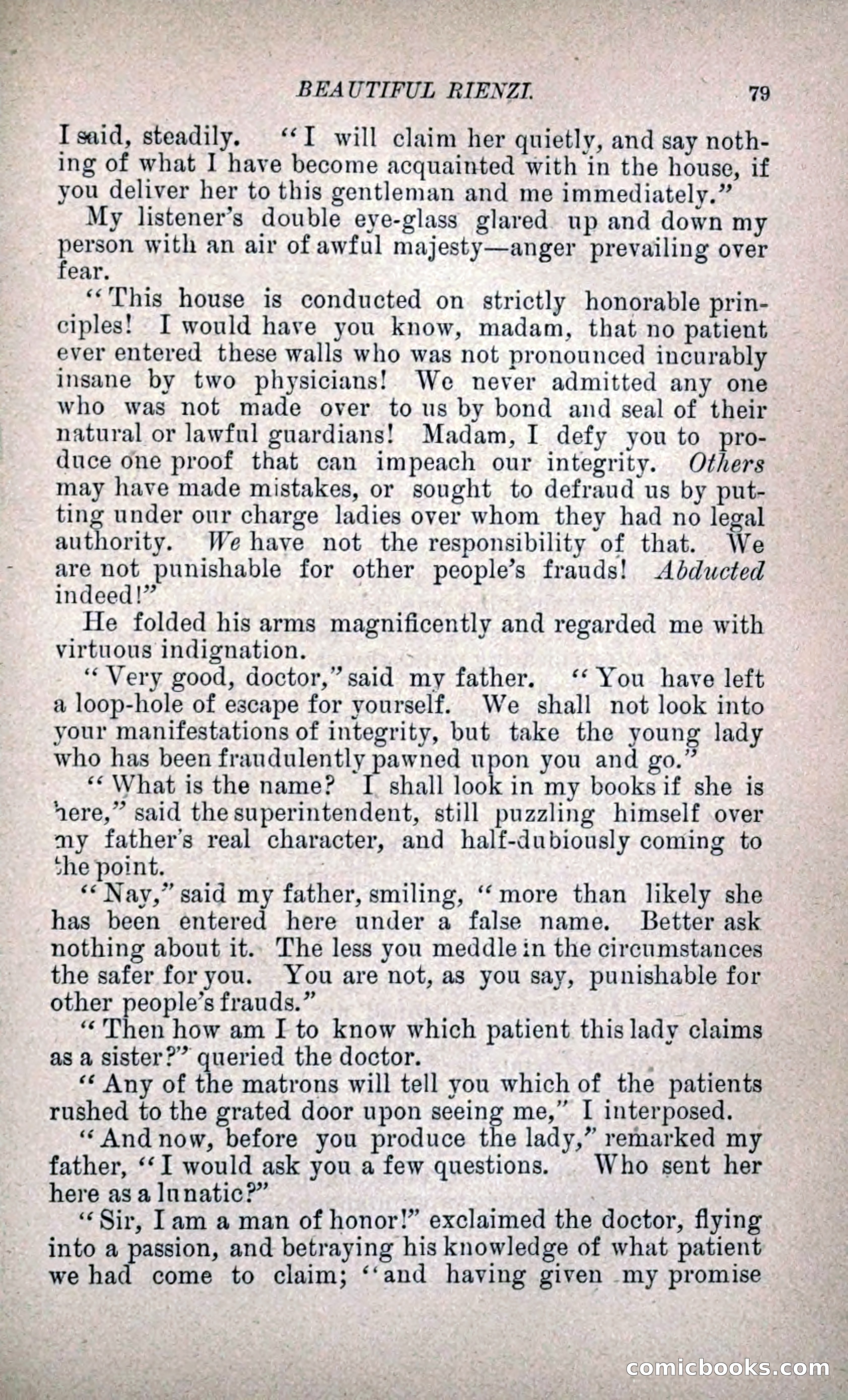 Beautiful Rienzi; or, The Secret Vendetta — page 86 of 299