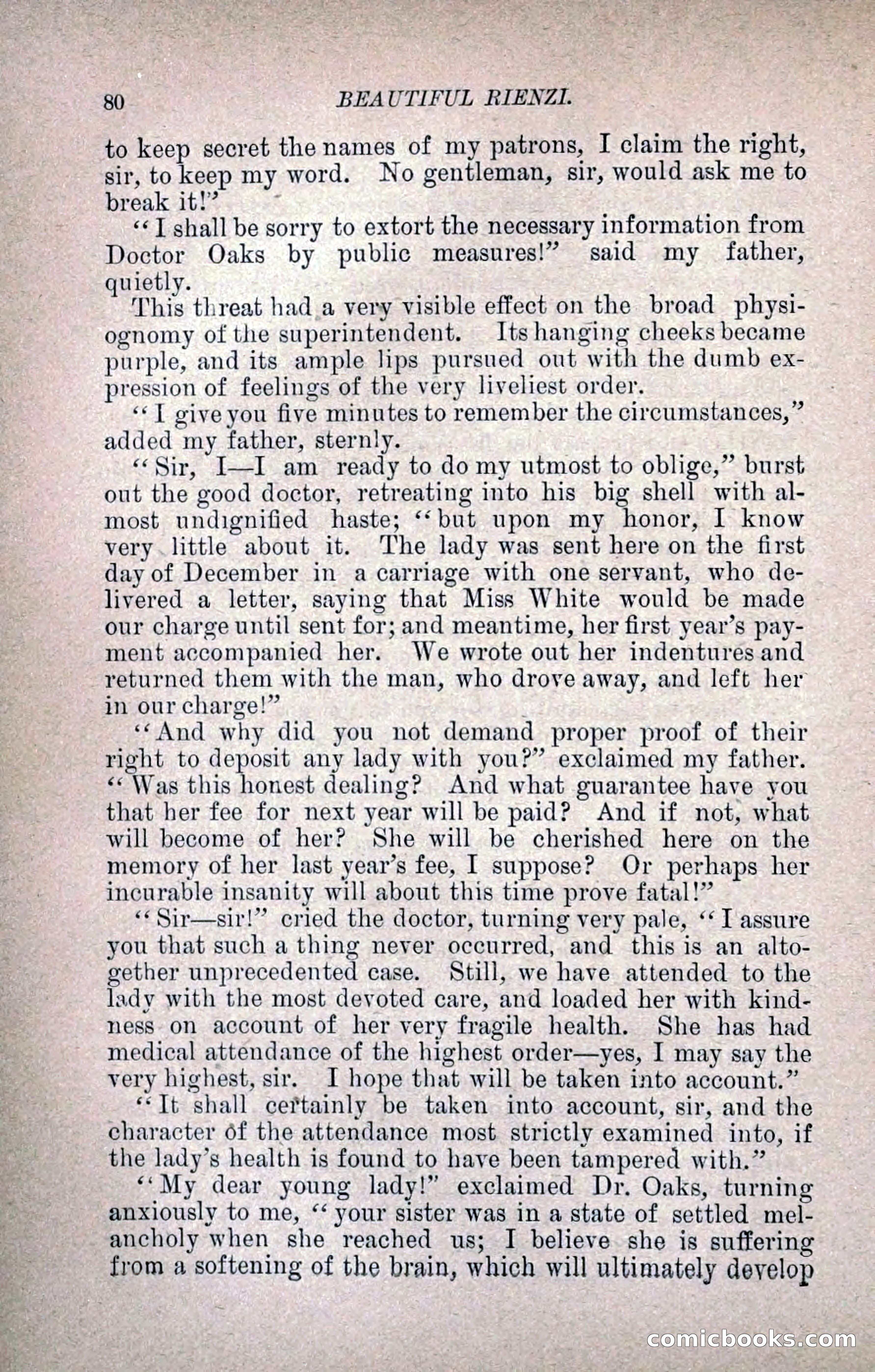 Beautiful Rienzi; or, The Secret Vendetta — page 87 of 299