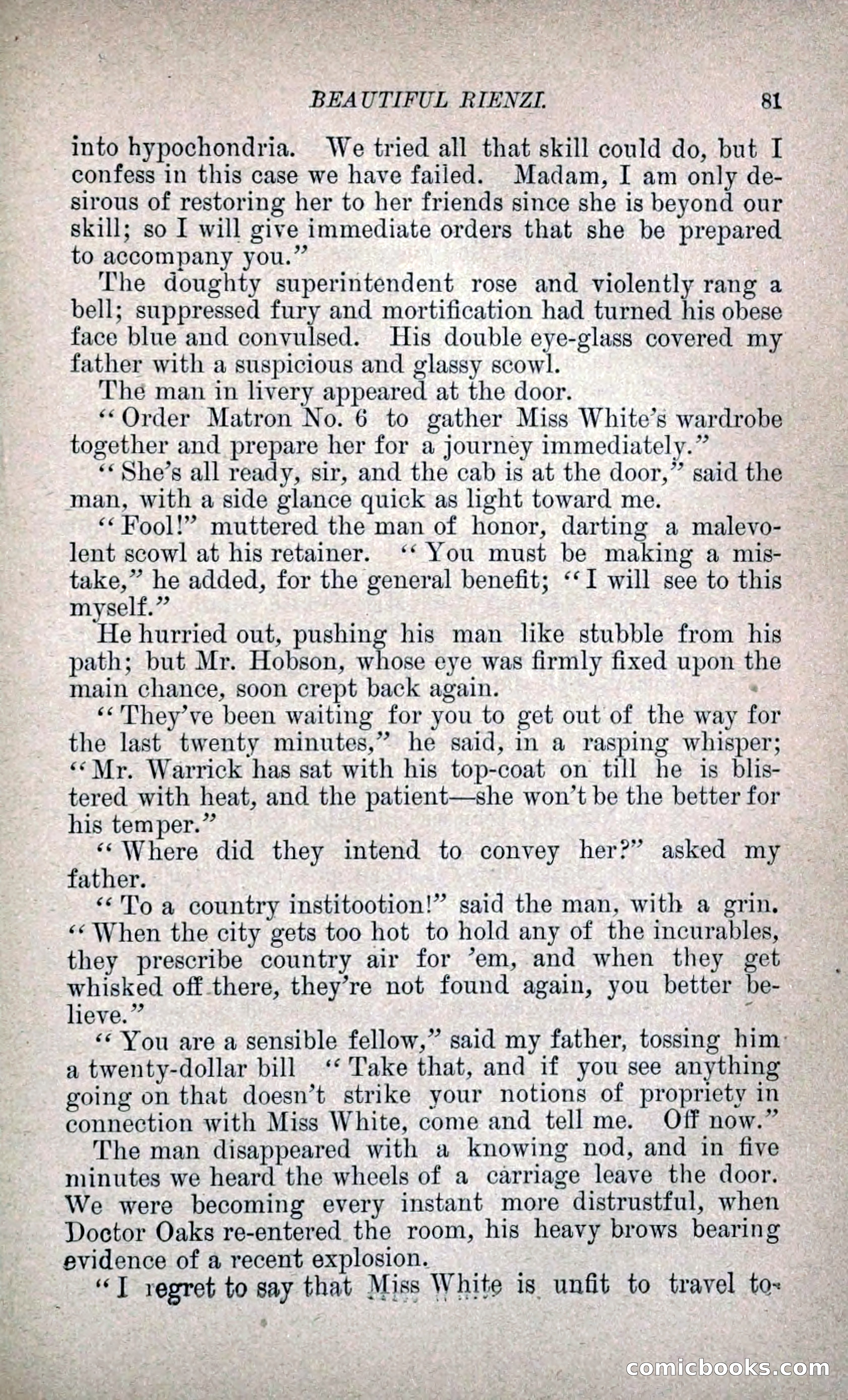 Beautiful Rienzi; or, The Secret Vendetta — page 88 of 299