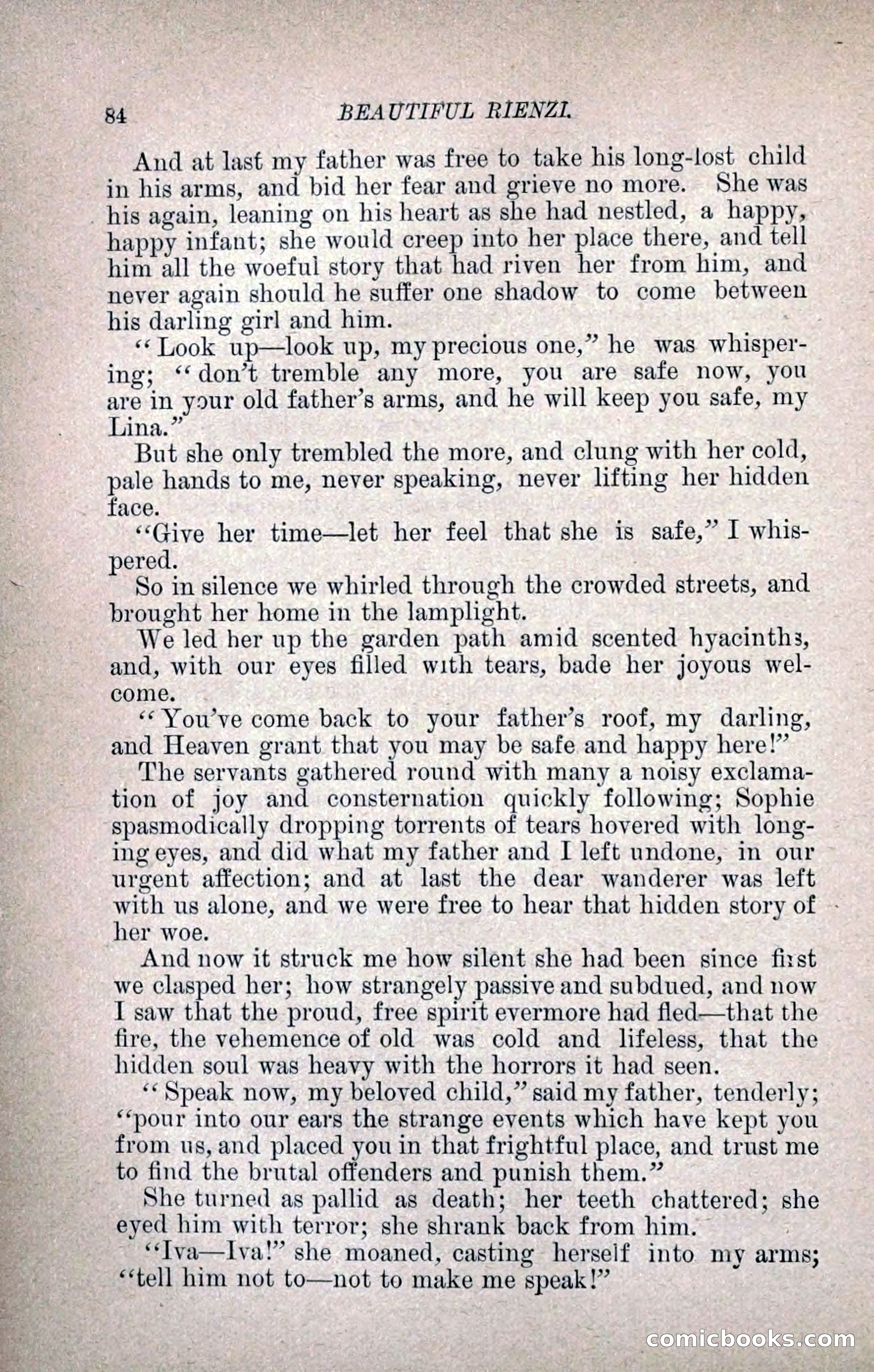 Beautiful Rienzi; or, The Secret Vendetta — page 91 of 299