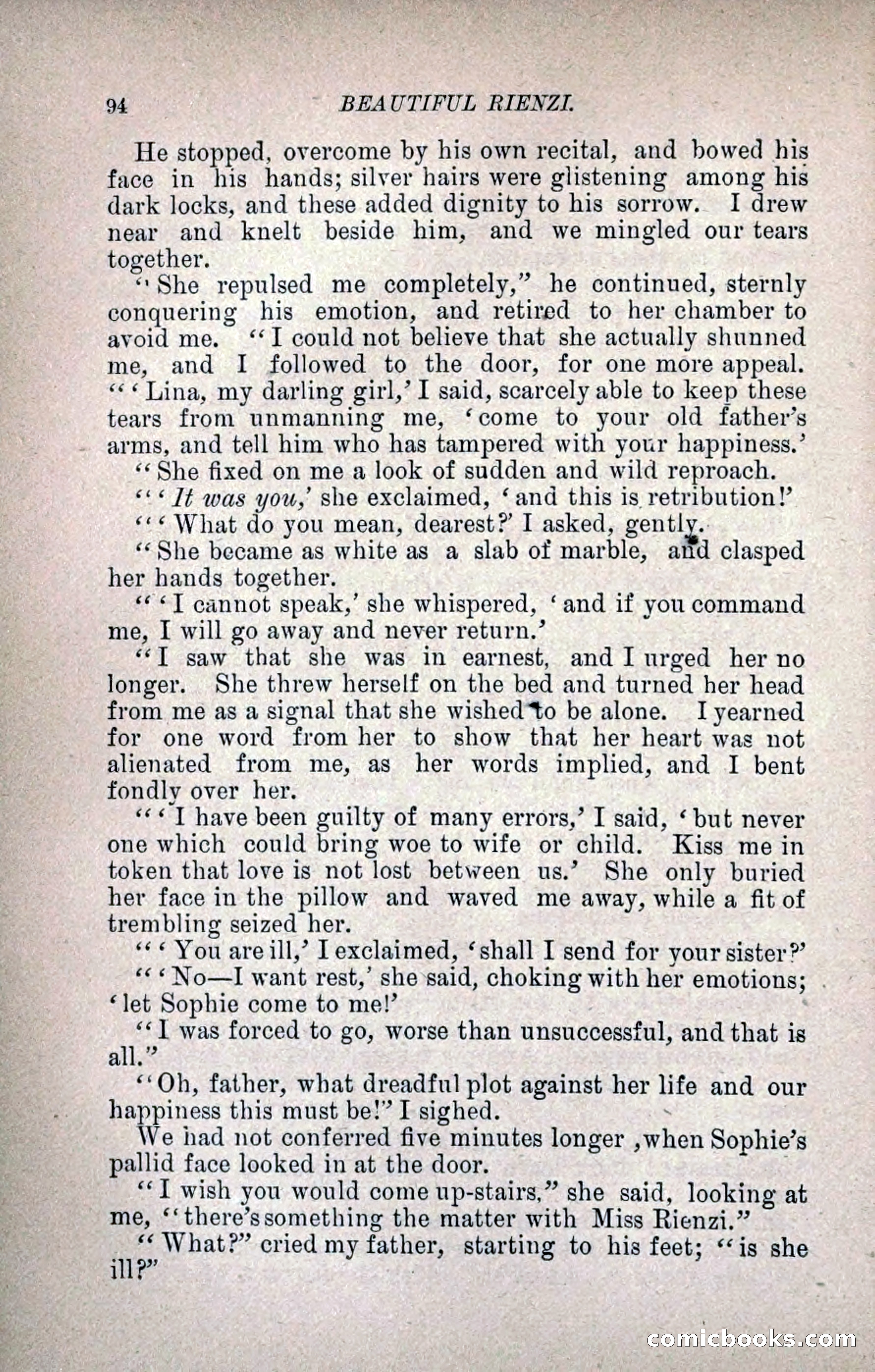 Beautiful Rienzi; or, The Secret Vendetta — page 101 of 299