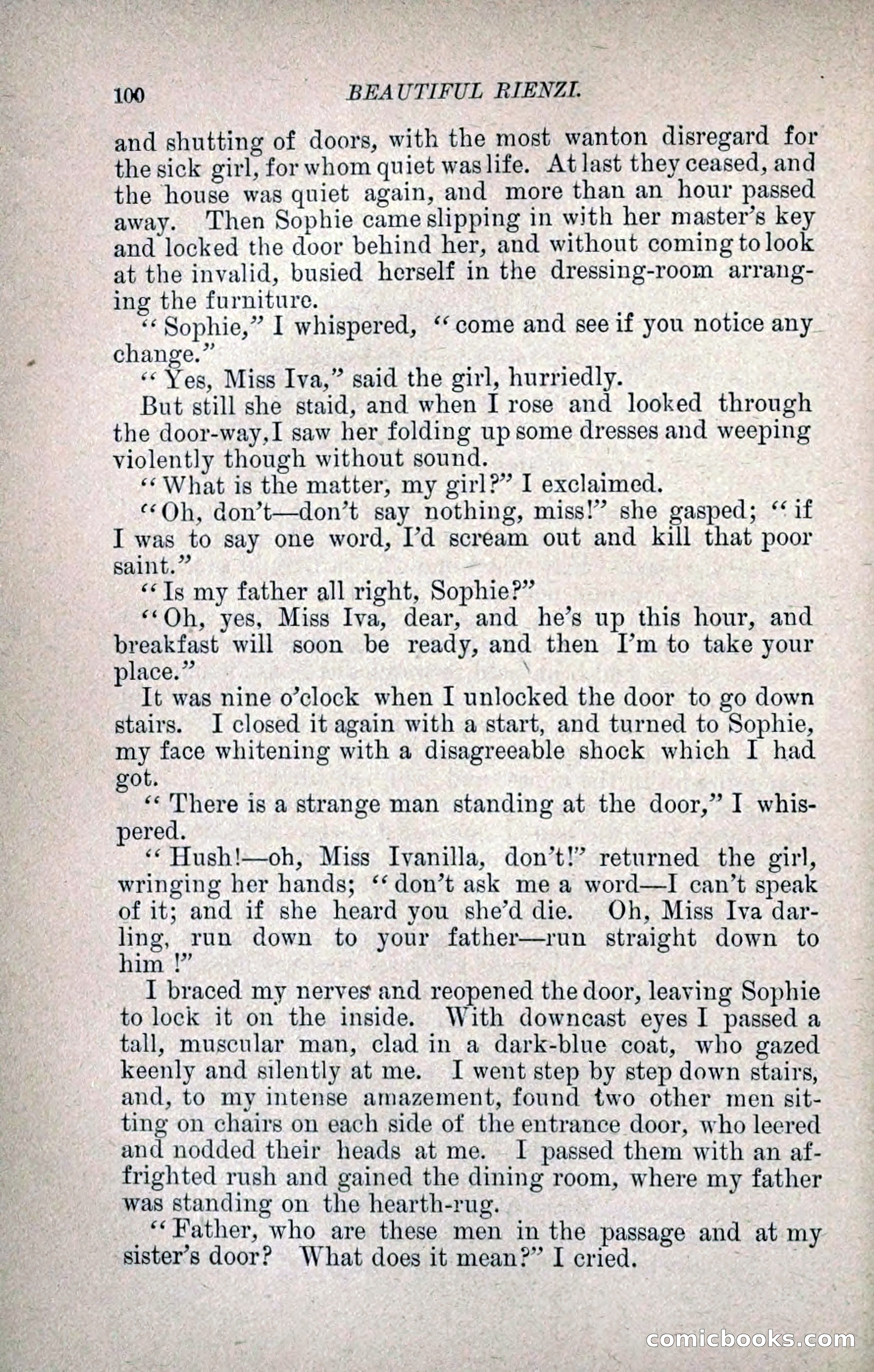 Beautiful Rienzi; or, The Secret Vendetta — page 107 of 299