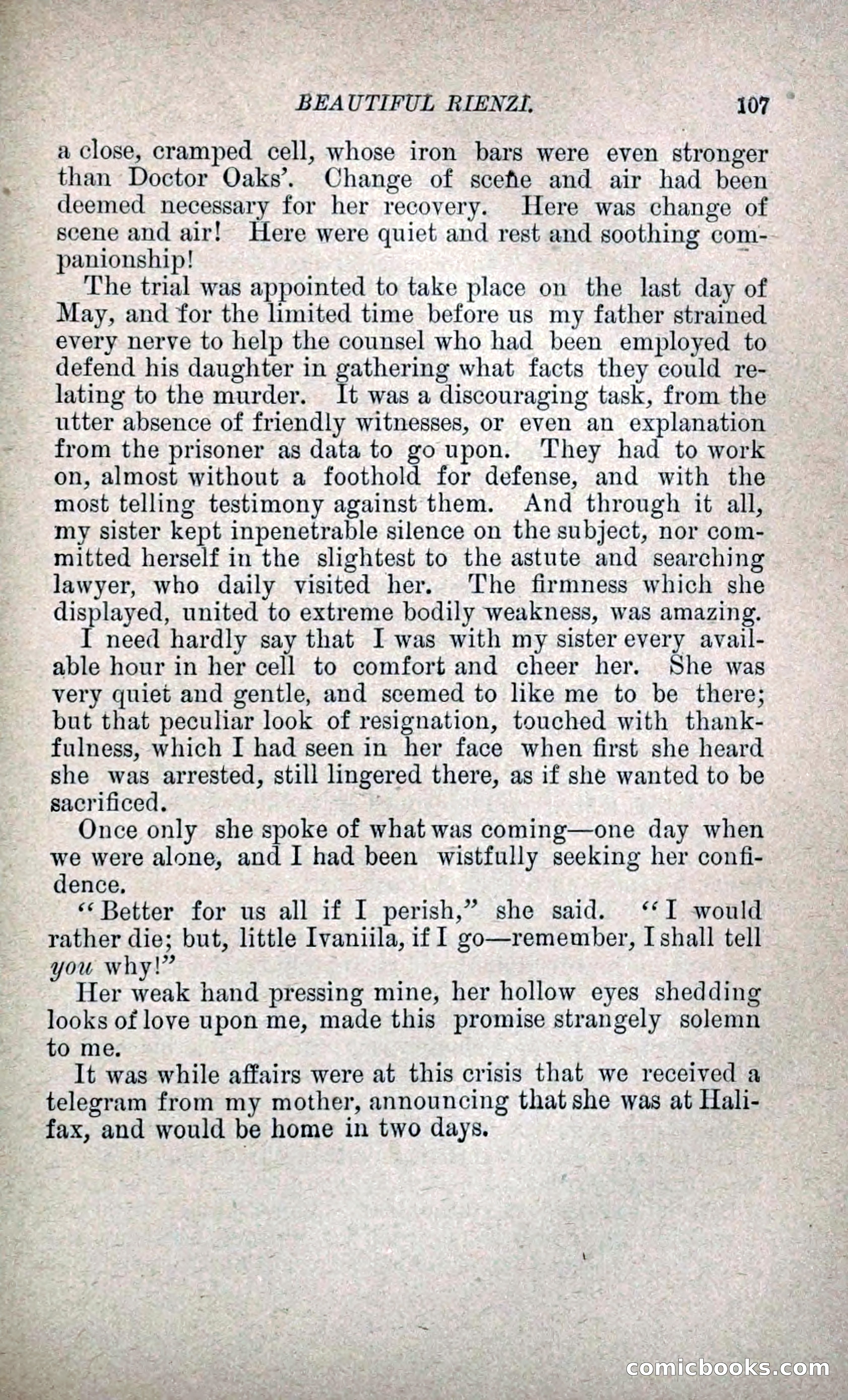 Beautiful Rienzi; or, The Secret Vendetta — page 114 of 299