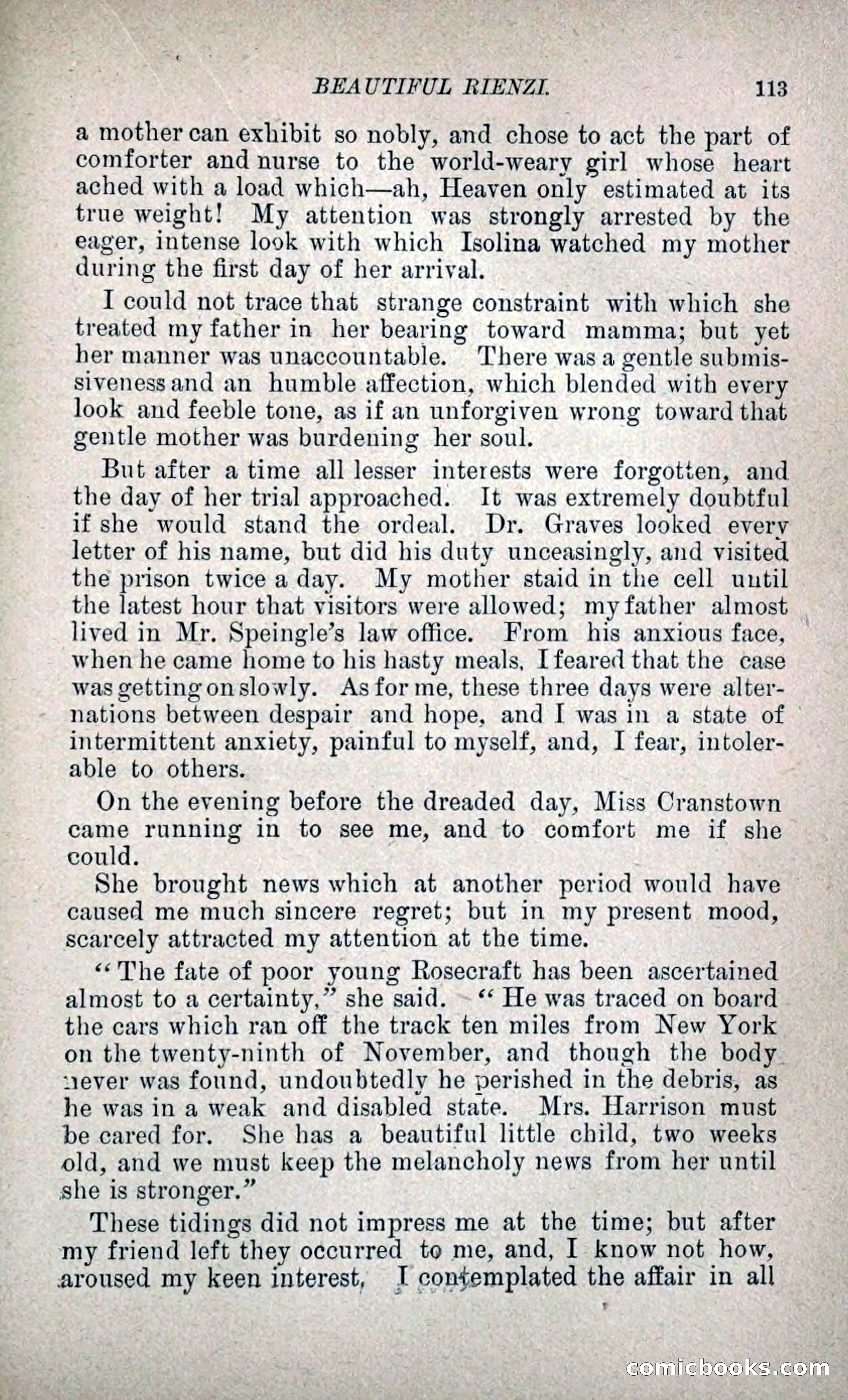 Beautiful Rienzi; or, The Secret Vendetta — page 120 of 299