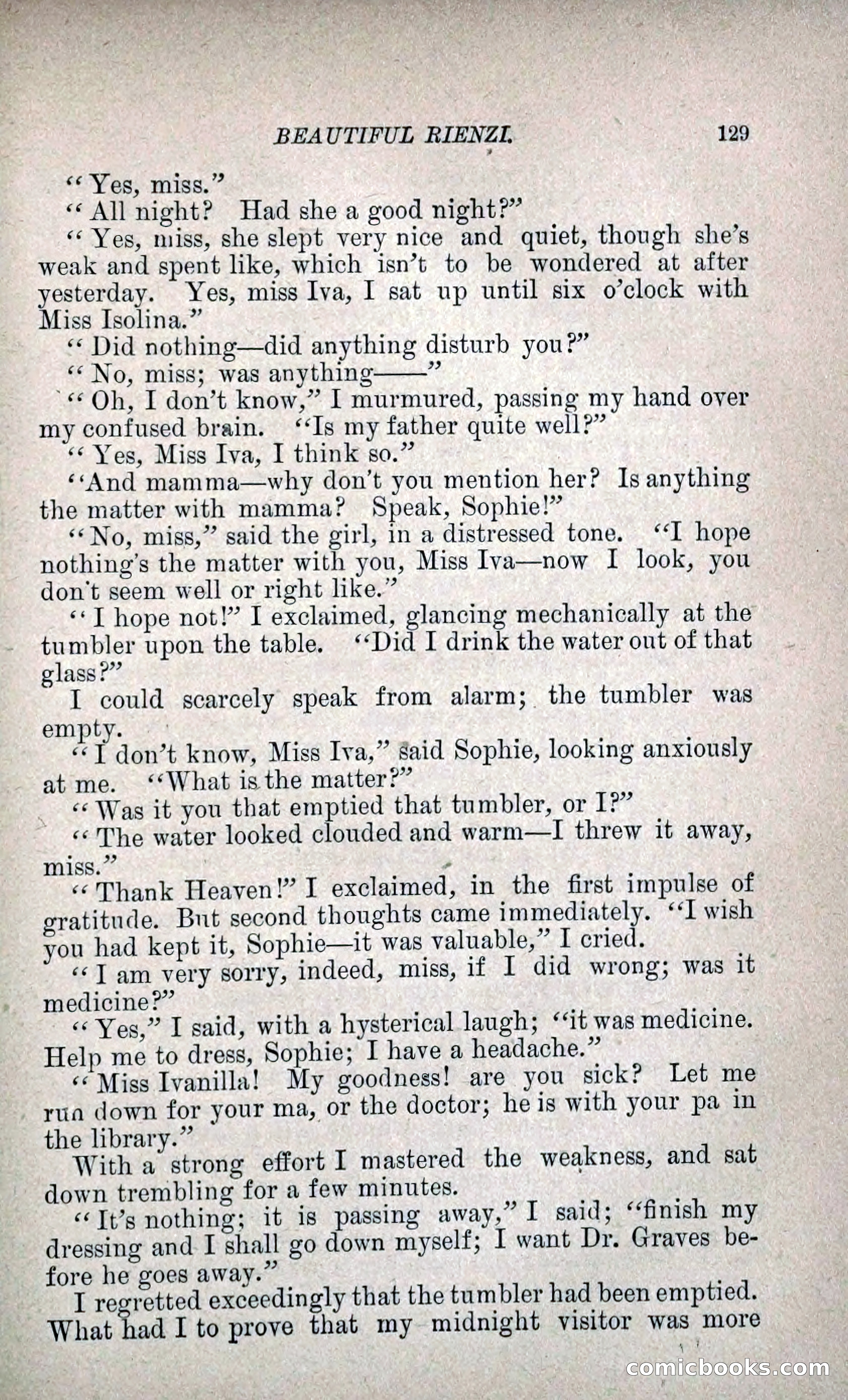 Beautiful Rienzi; or, The Secret Vendetta — page 136 of 299