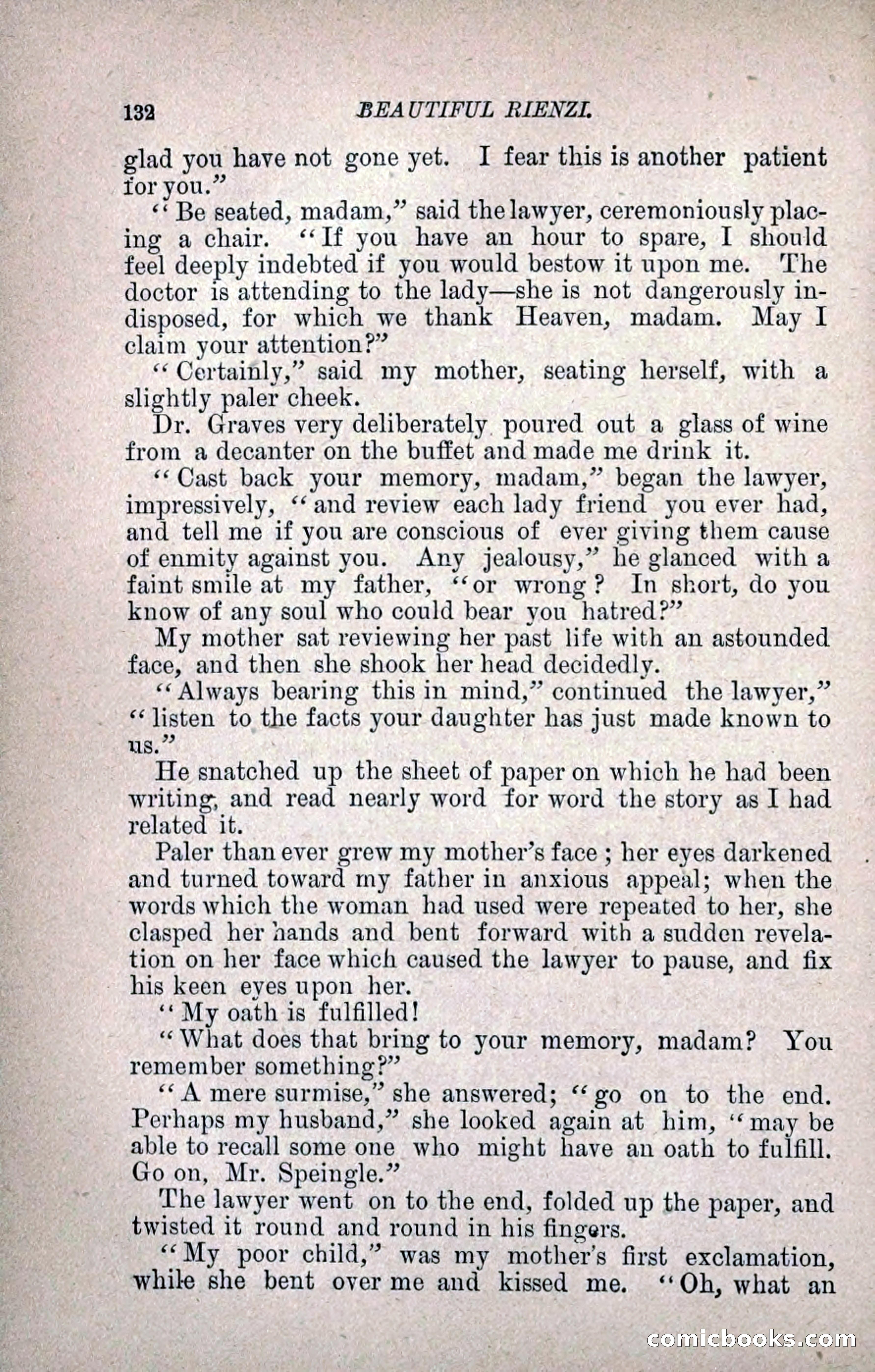 Beautiful Rienzi; or, The Secret Vendetta — page 139 of 299