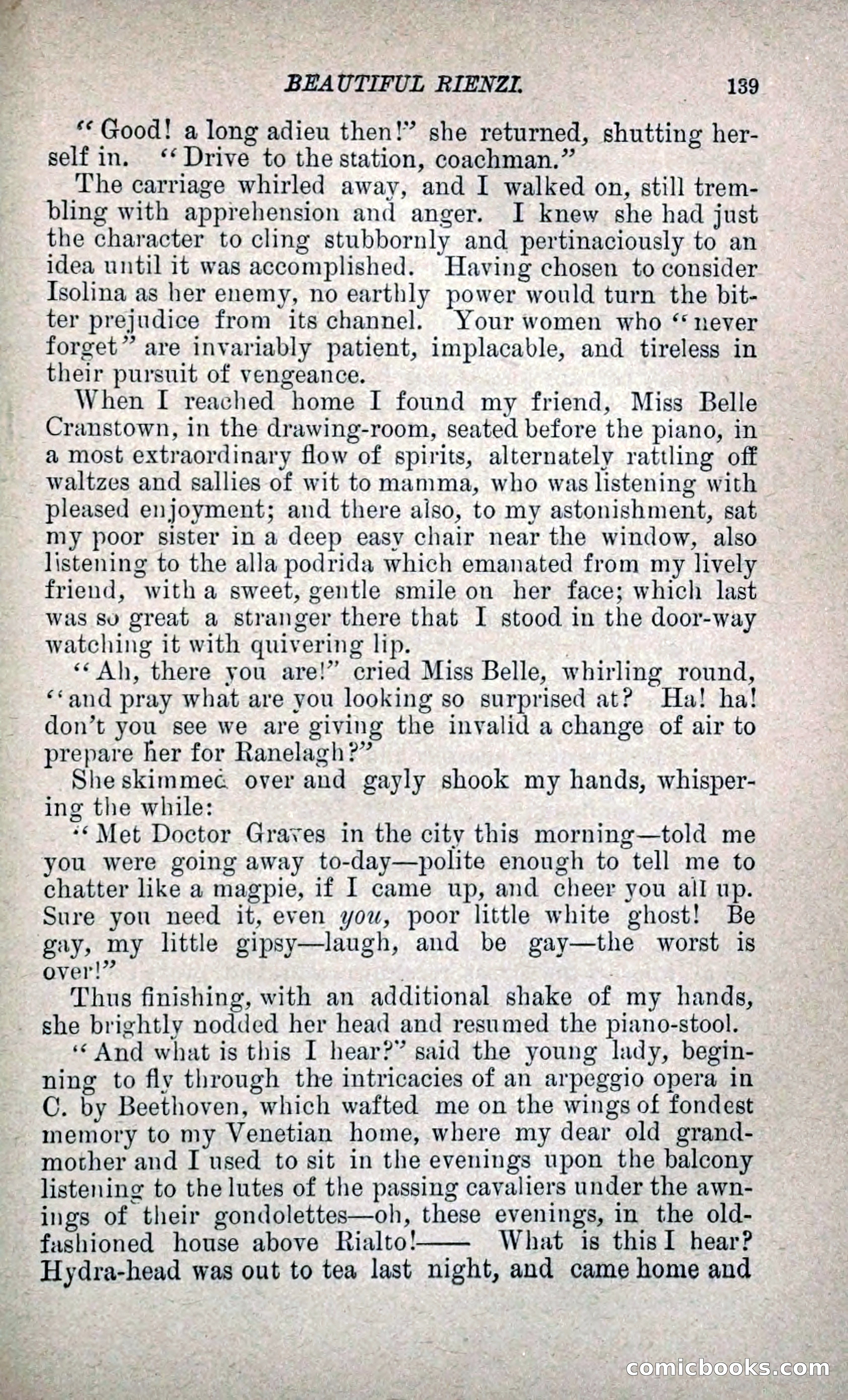 Beautiful Rienzi; or, The Secret Vendetta — page 146 of 299