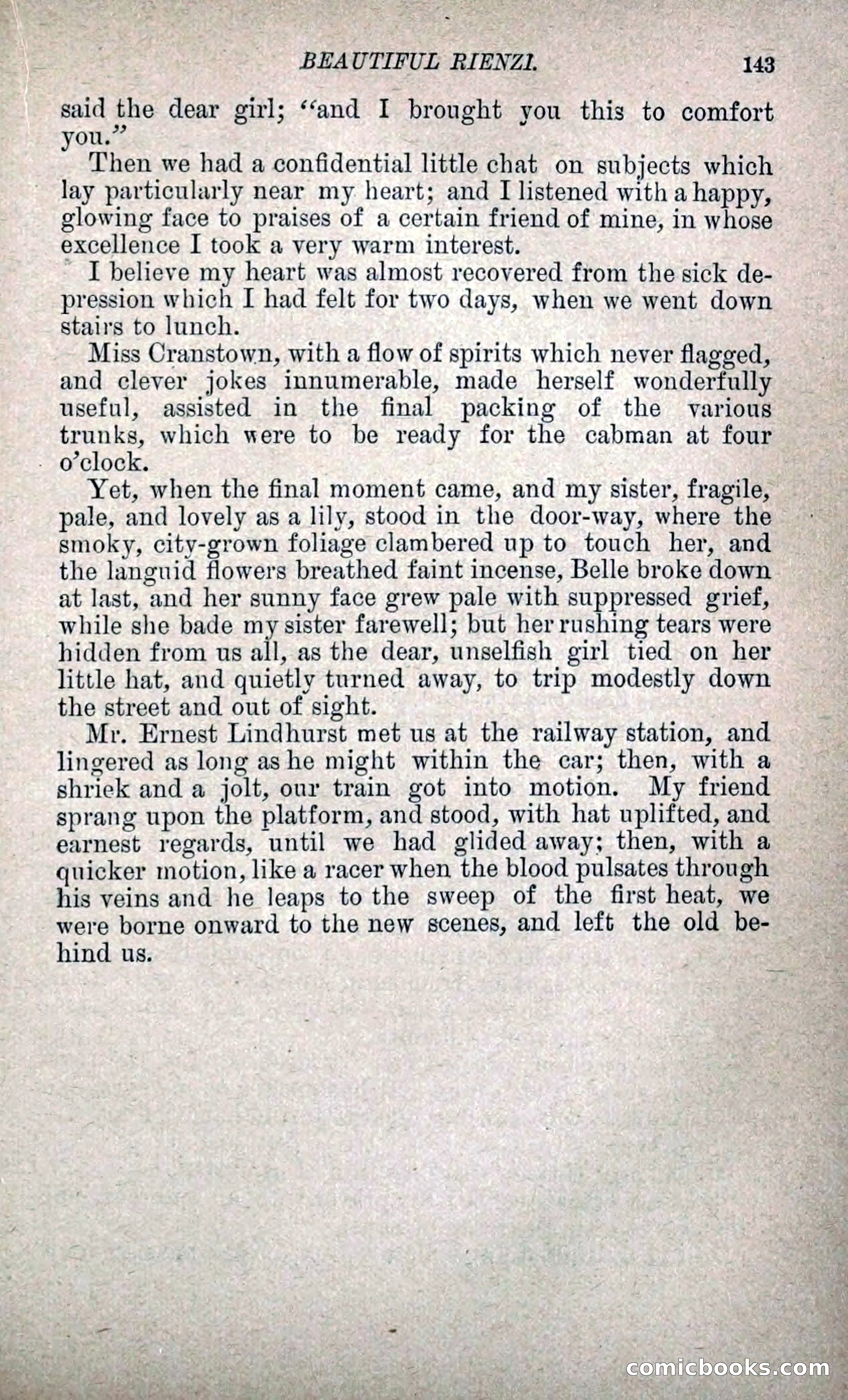 Beautiful Rienzi; or, The Secret Vendetta — page 150 of 299