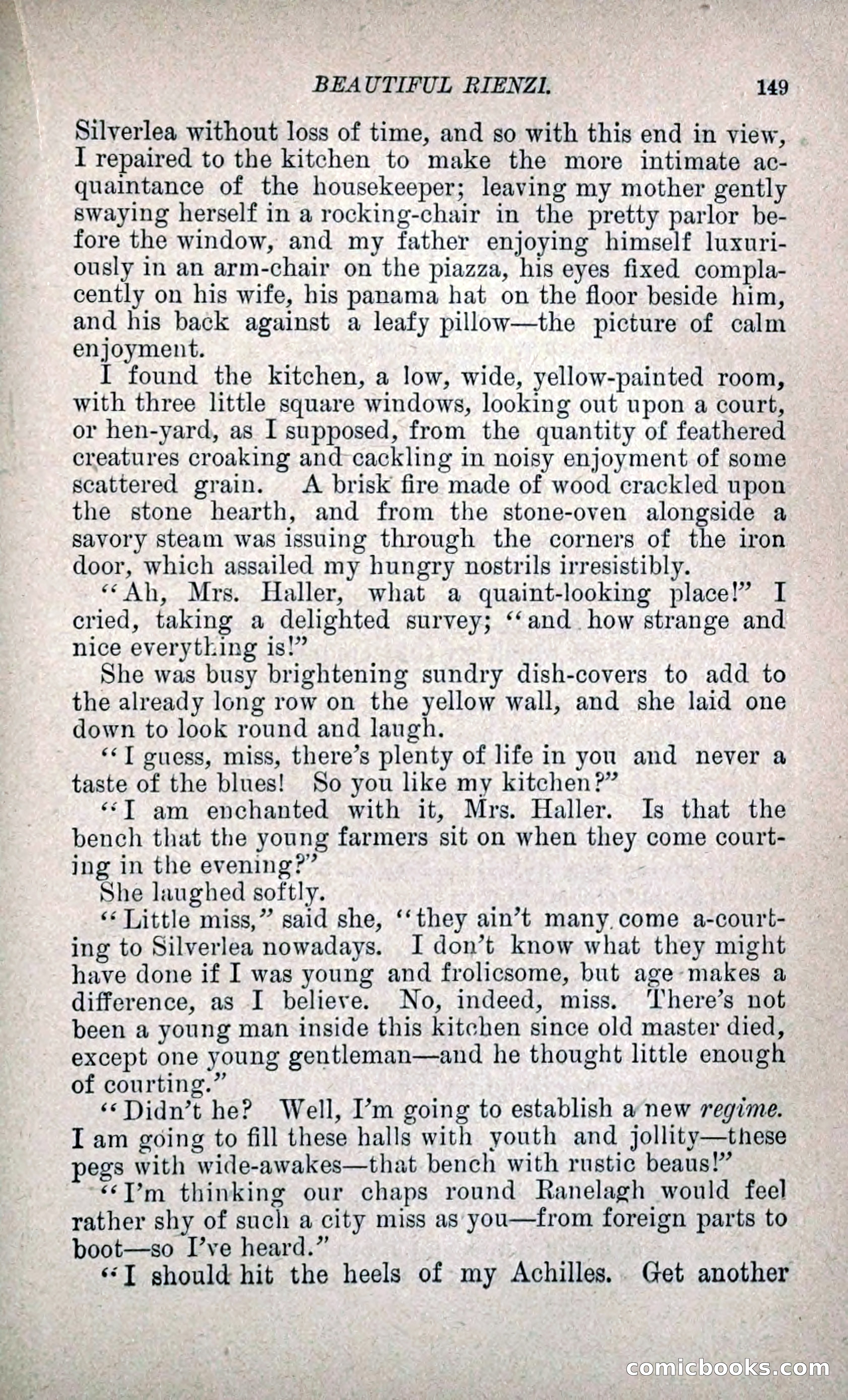 Beautiful Rienzi; or, The Secret Vendetta — page 156 of 299