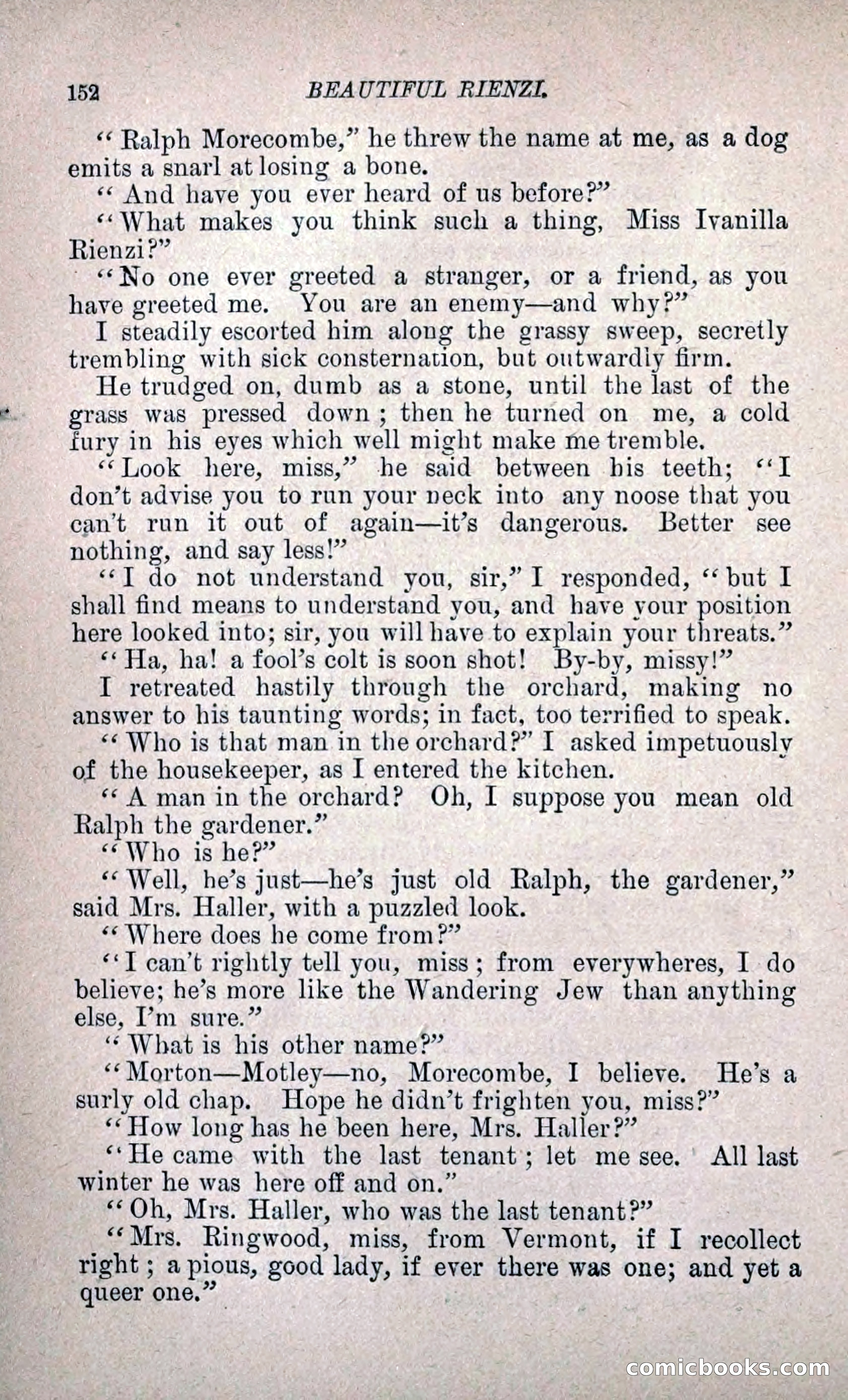 Beautiful Rienzi; or, The Secret Vendetta — page 159 of 299