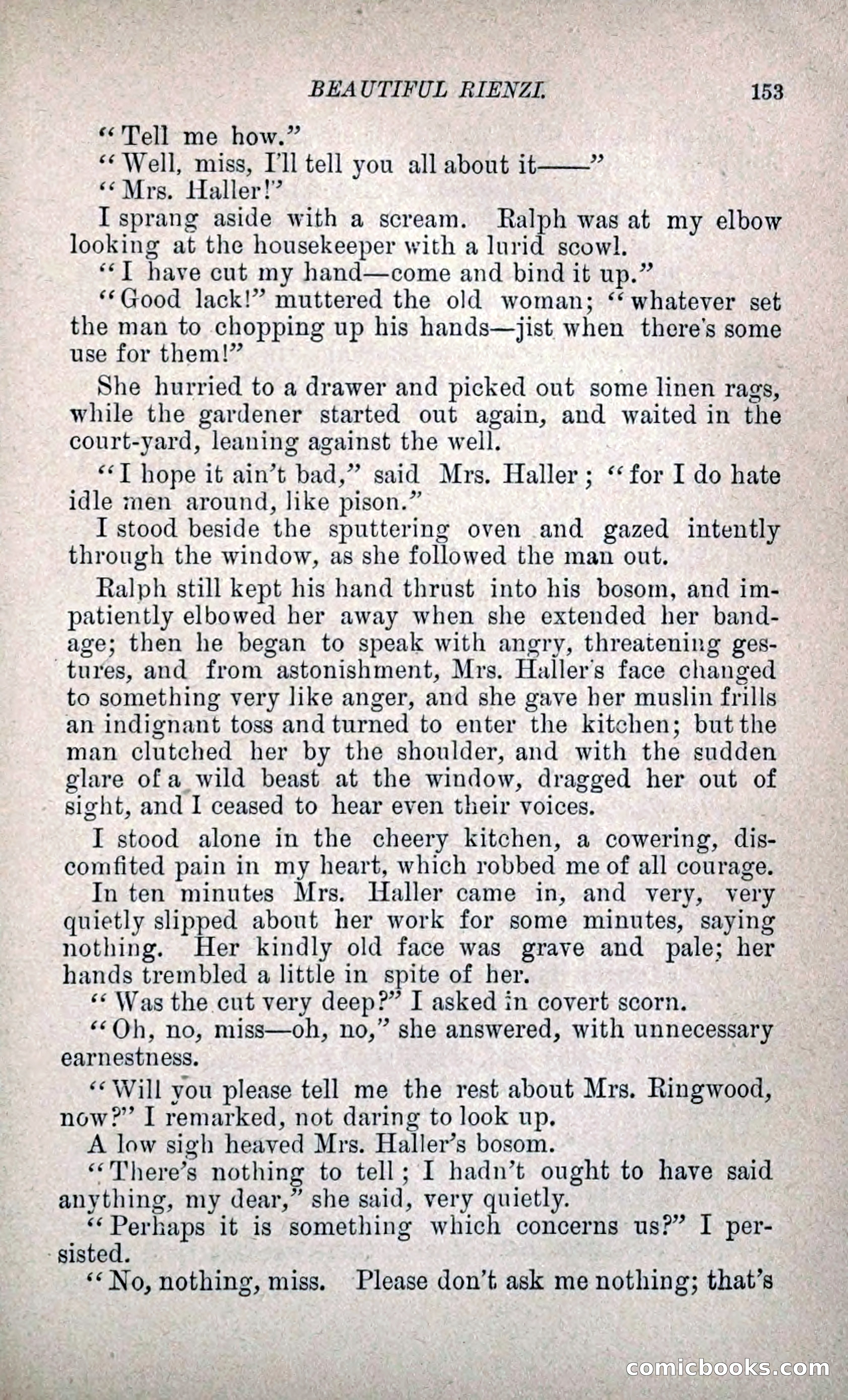 Beautiful Rienzi; or, The Secret Vendetta — page 160 of 299