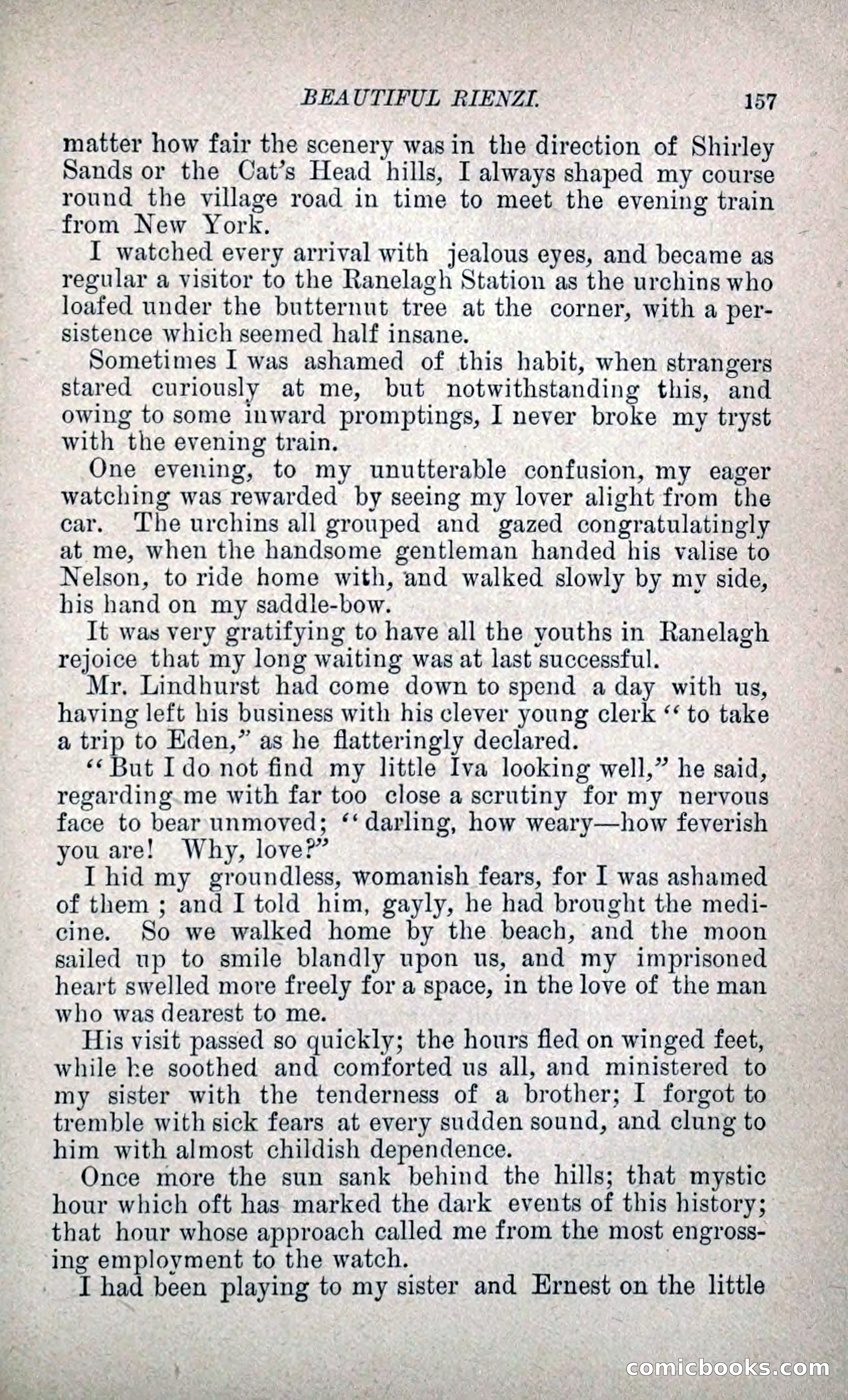 Beautiful Rienzi; or, The Secret Vendetta — page 164 of 299