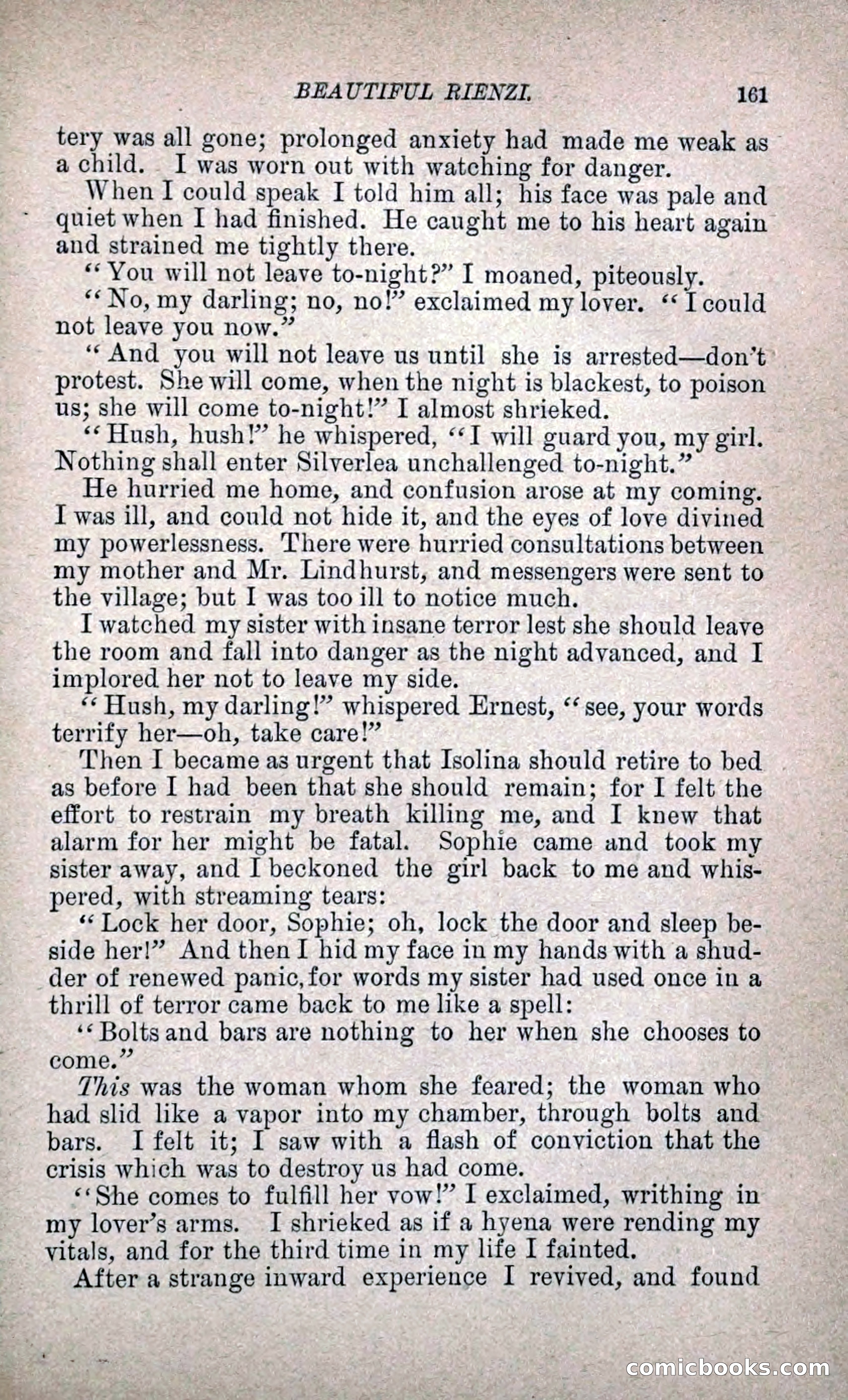 Beautiful Rienzi; or, The Secret Vendetta — page 168 of 299