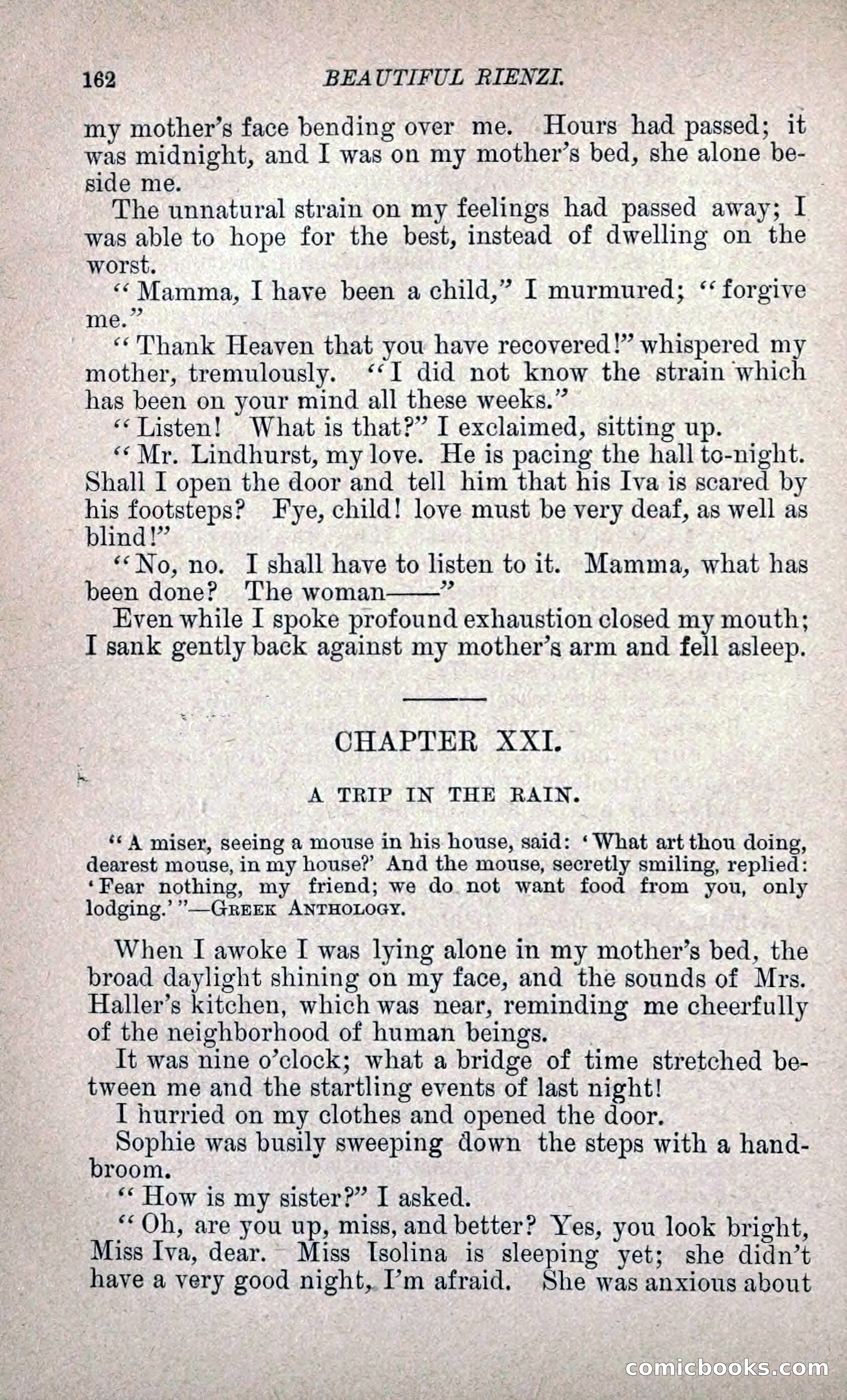 Beautiful Rienzi; or, The Secret Vendetta — page 169 of 299