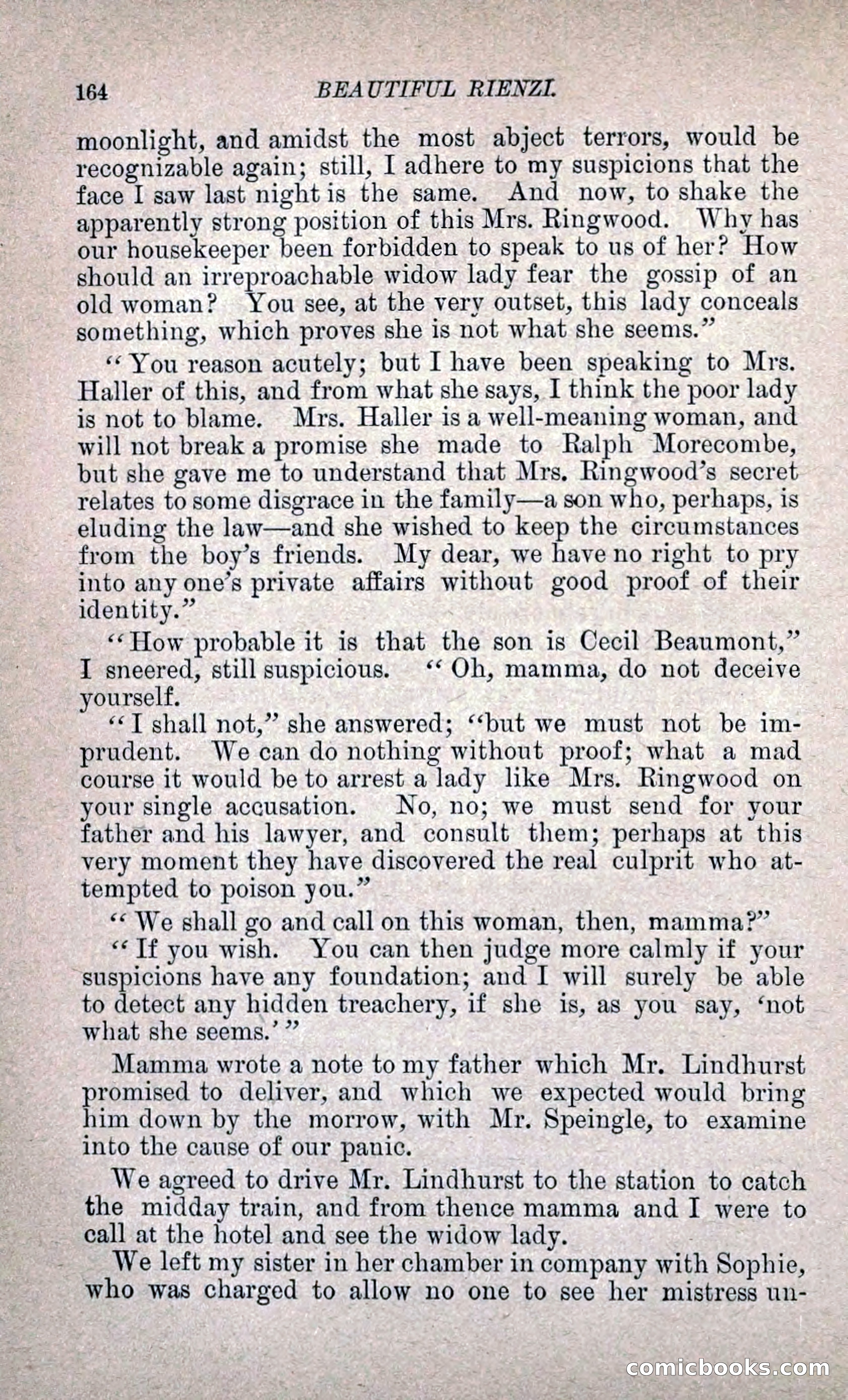 Beautiful Rienzi; or, The Secret Vendetta — page 171 of 299