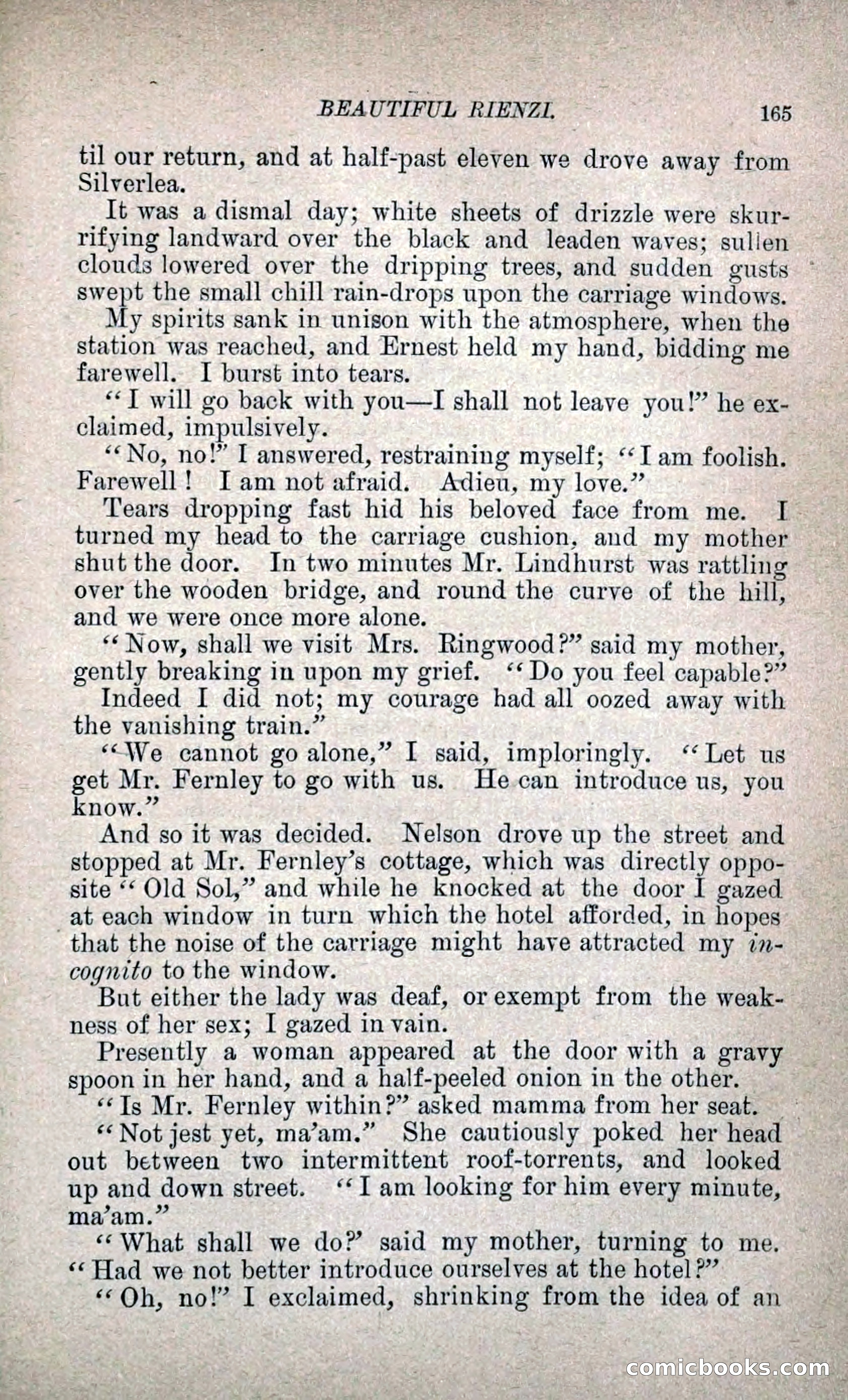 Beautiful Rienzi; or, The Secret Vendetta — page 172 of 299