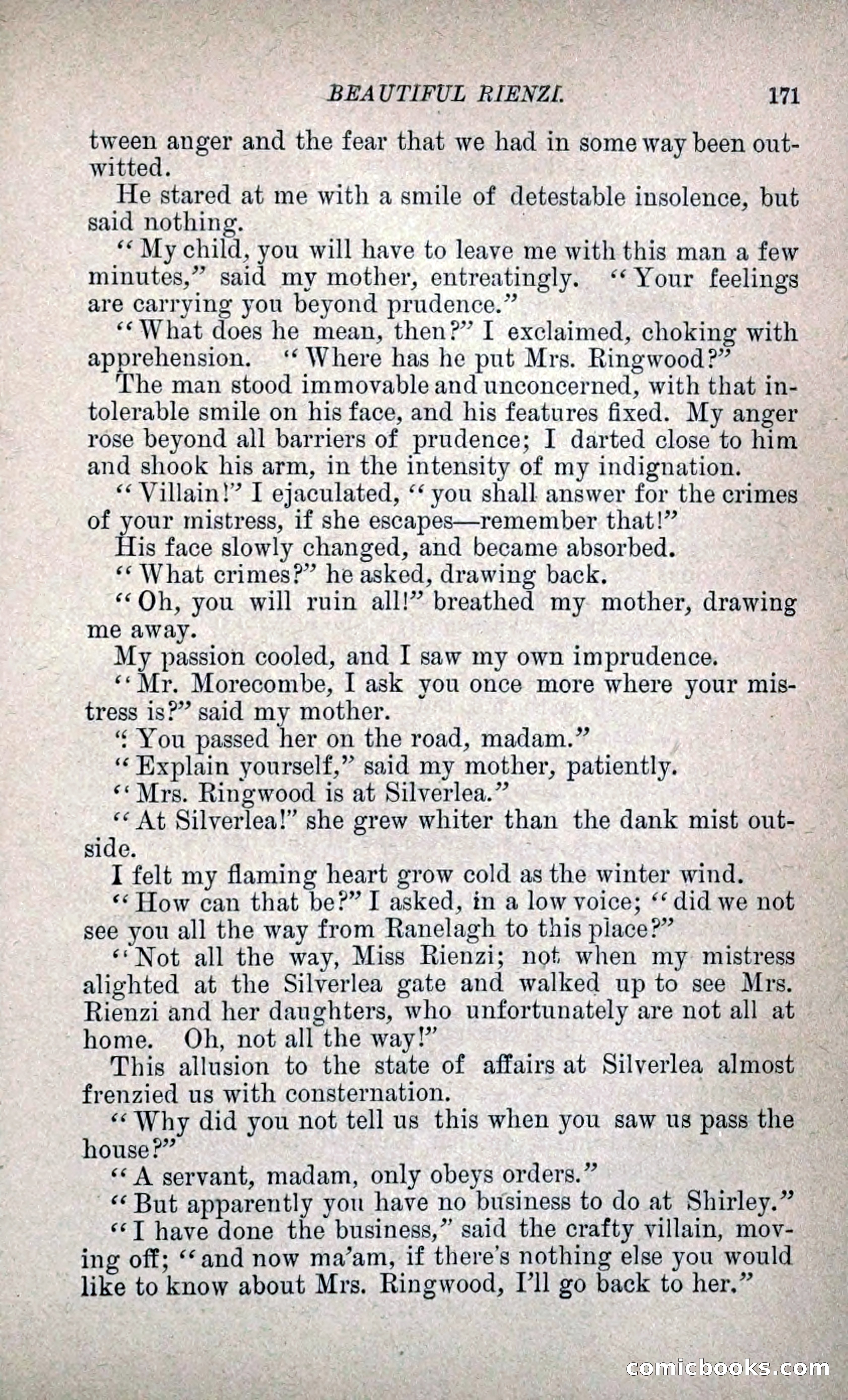 Beautiful Rienzi; or, The Secret Vendetta — page 178 of 299