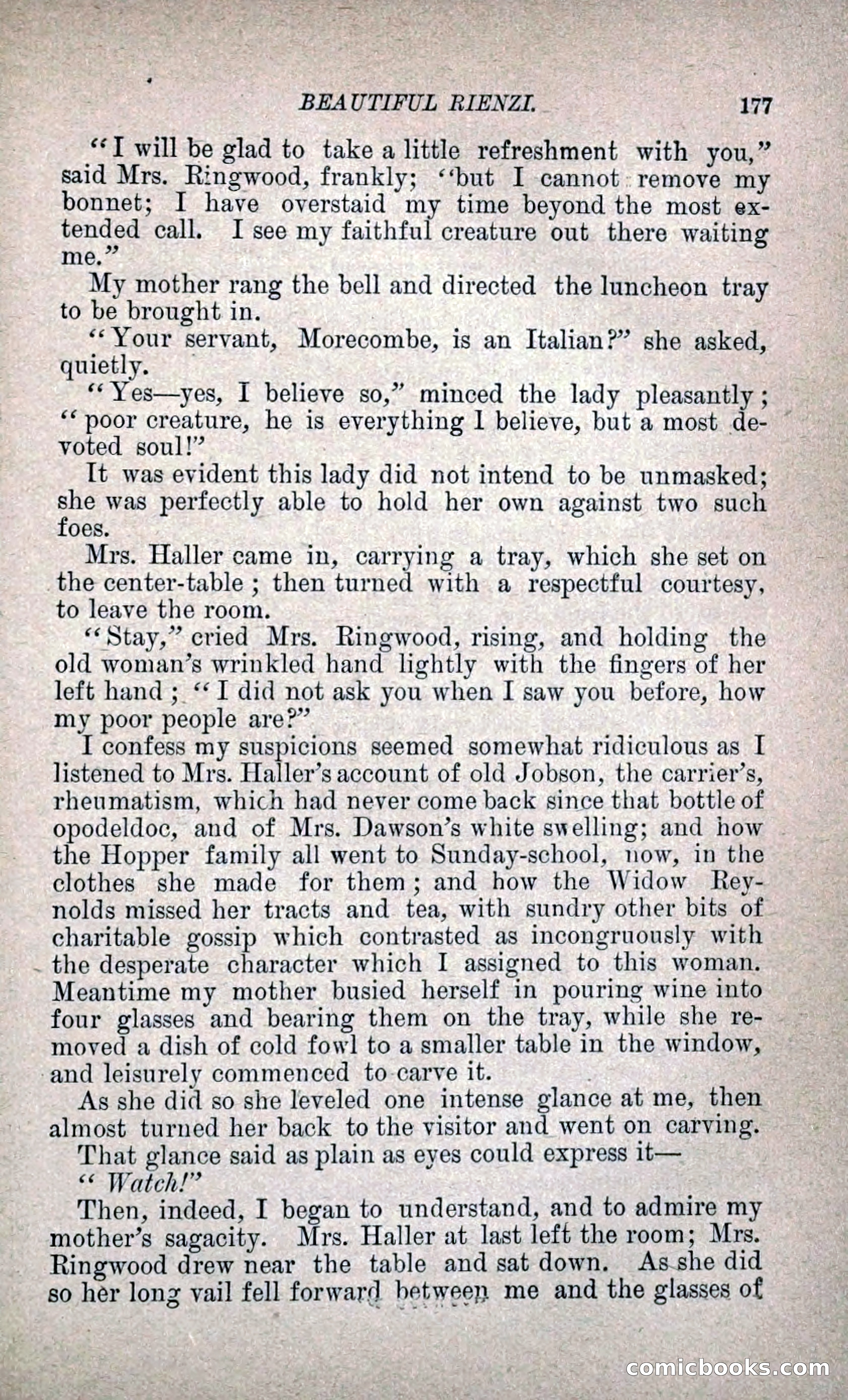 Beautiful Rienzi; or, The Secret Vendetta — page 184 of 299